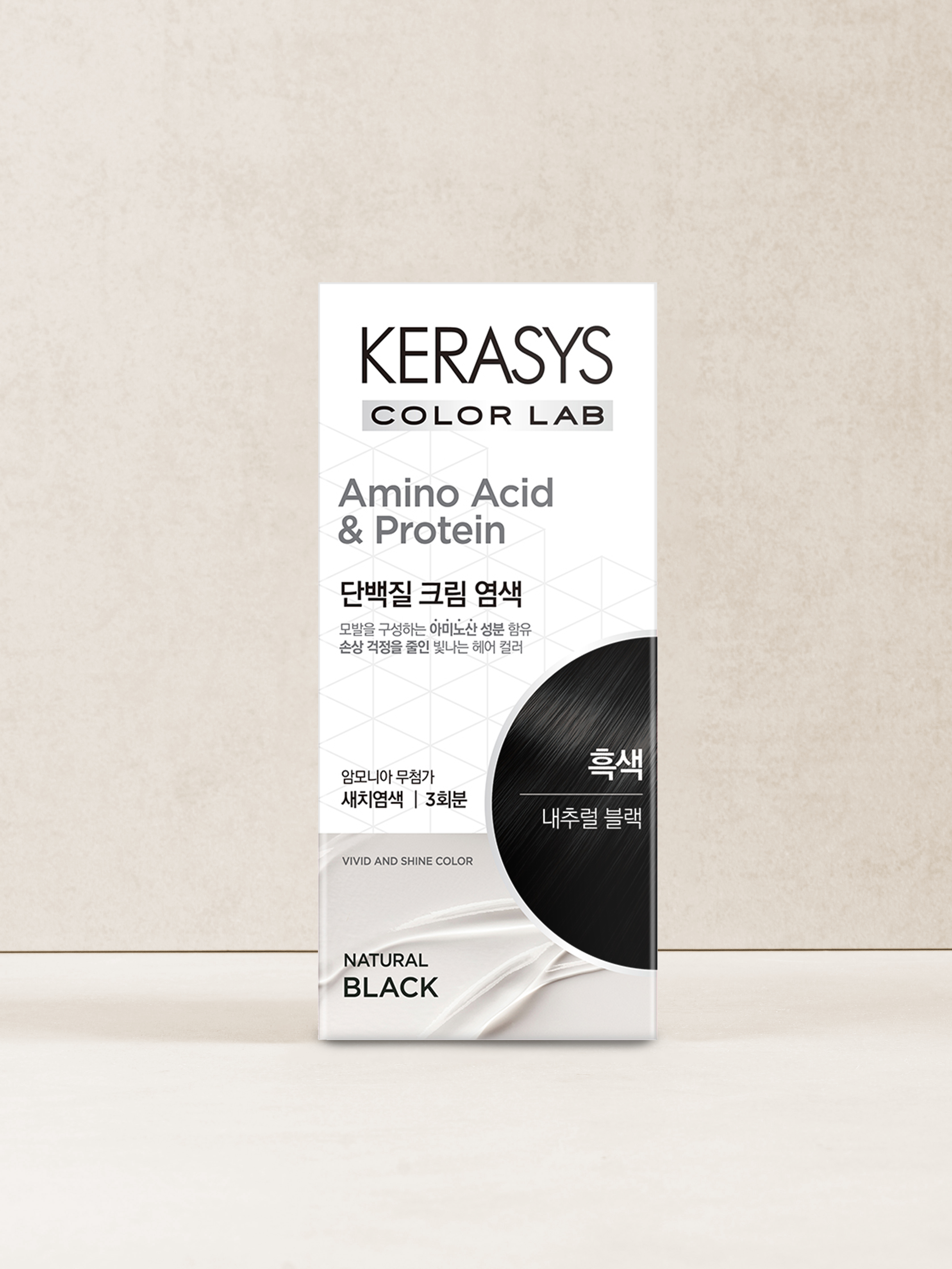Kerasys protein cream dyeing (natural black)