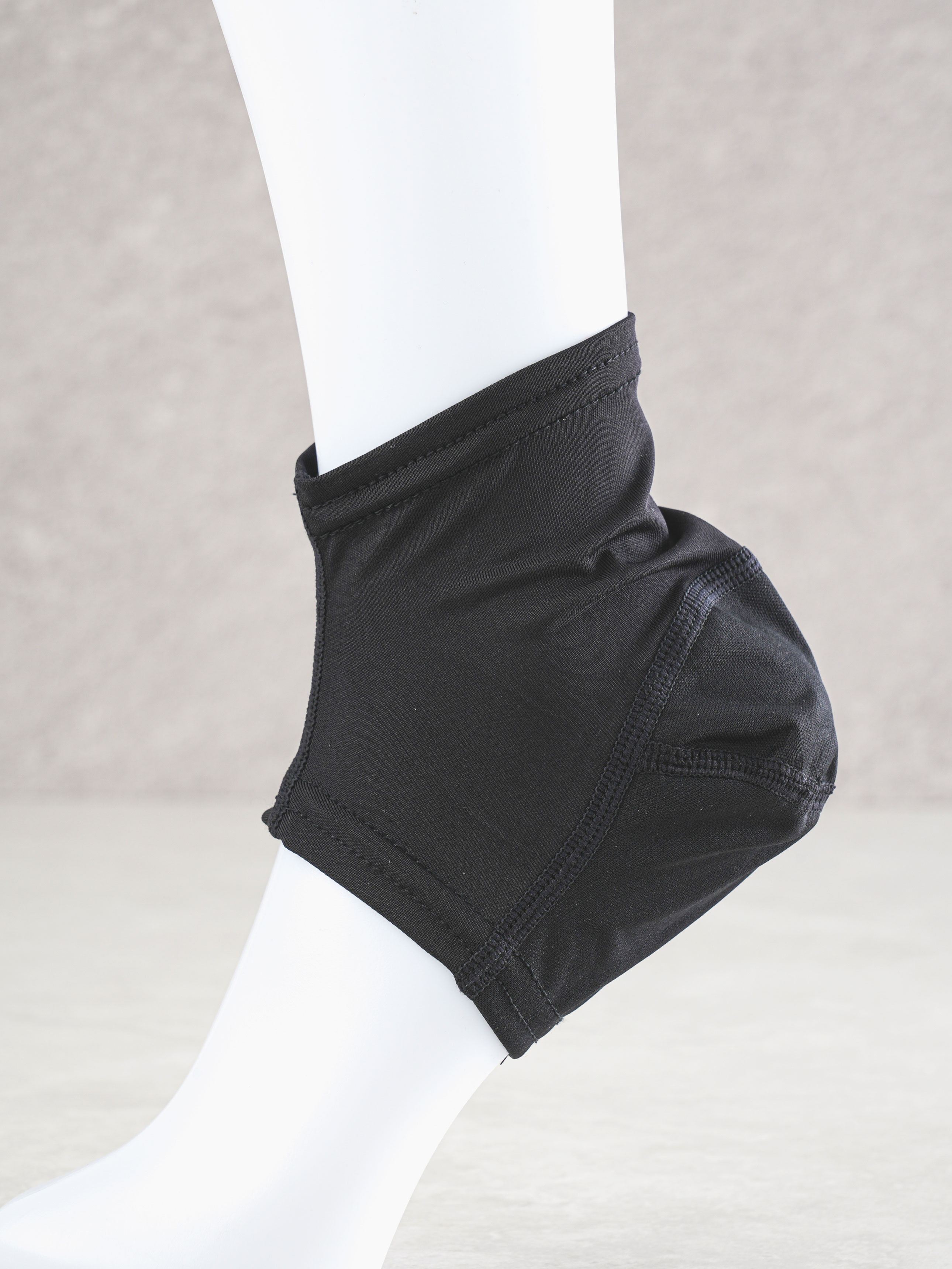Men's Heel Care Socks Black