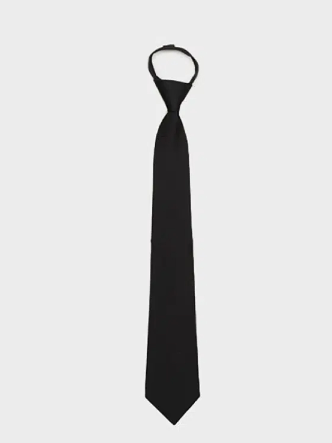Zipper Tie (Black)