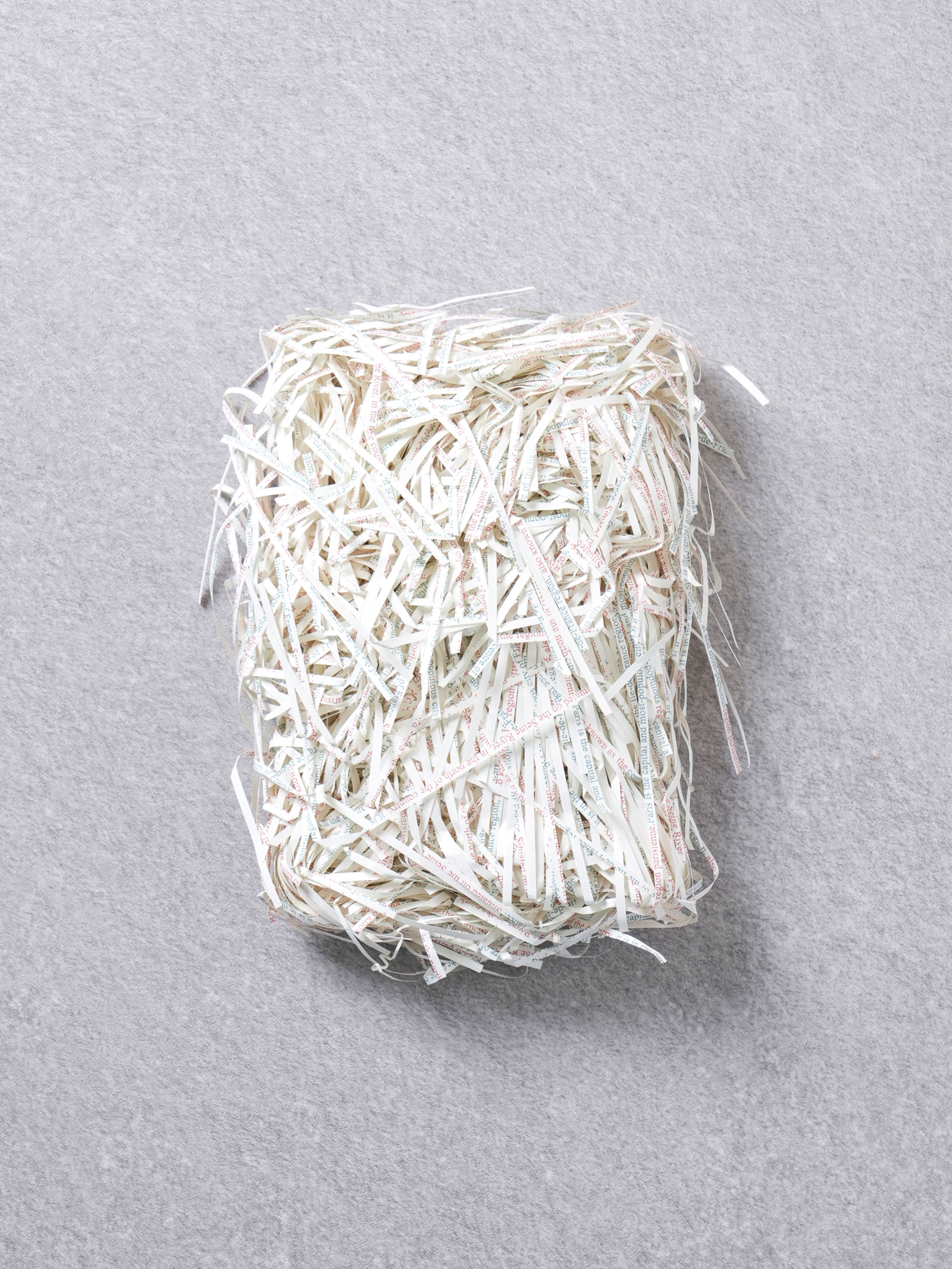 Paper stuffing (45 g) lettering_ivory