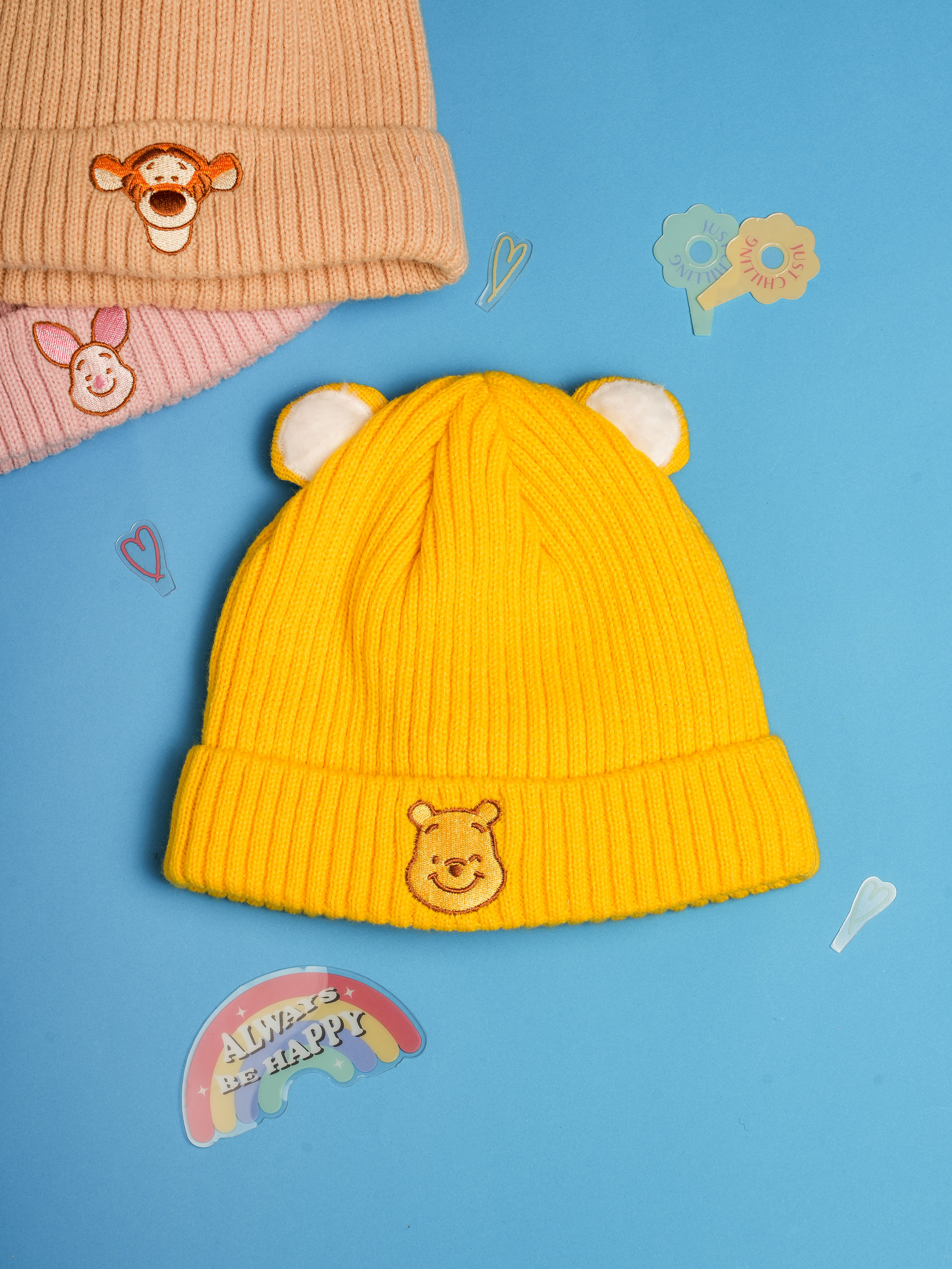 Disney Winnie the Pooh ear-shaped children's beanie