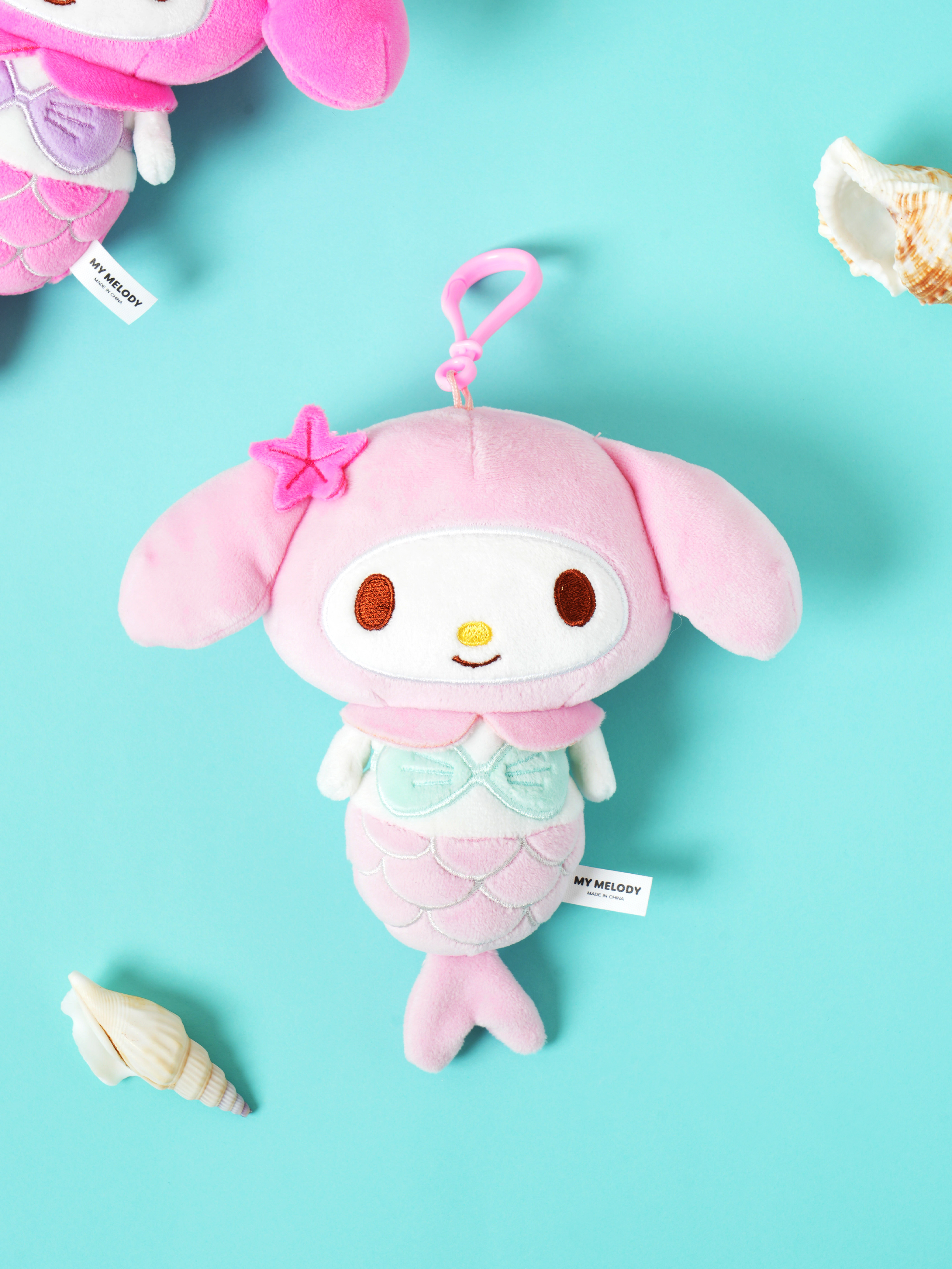 My Melody Mermaid Hanging Doll