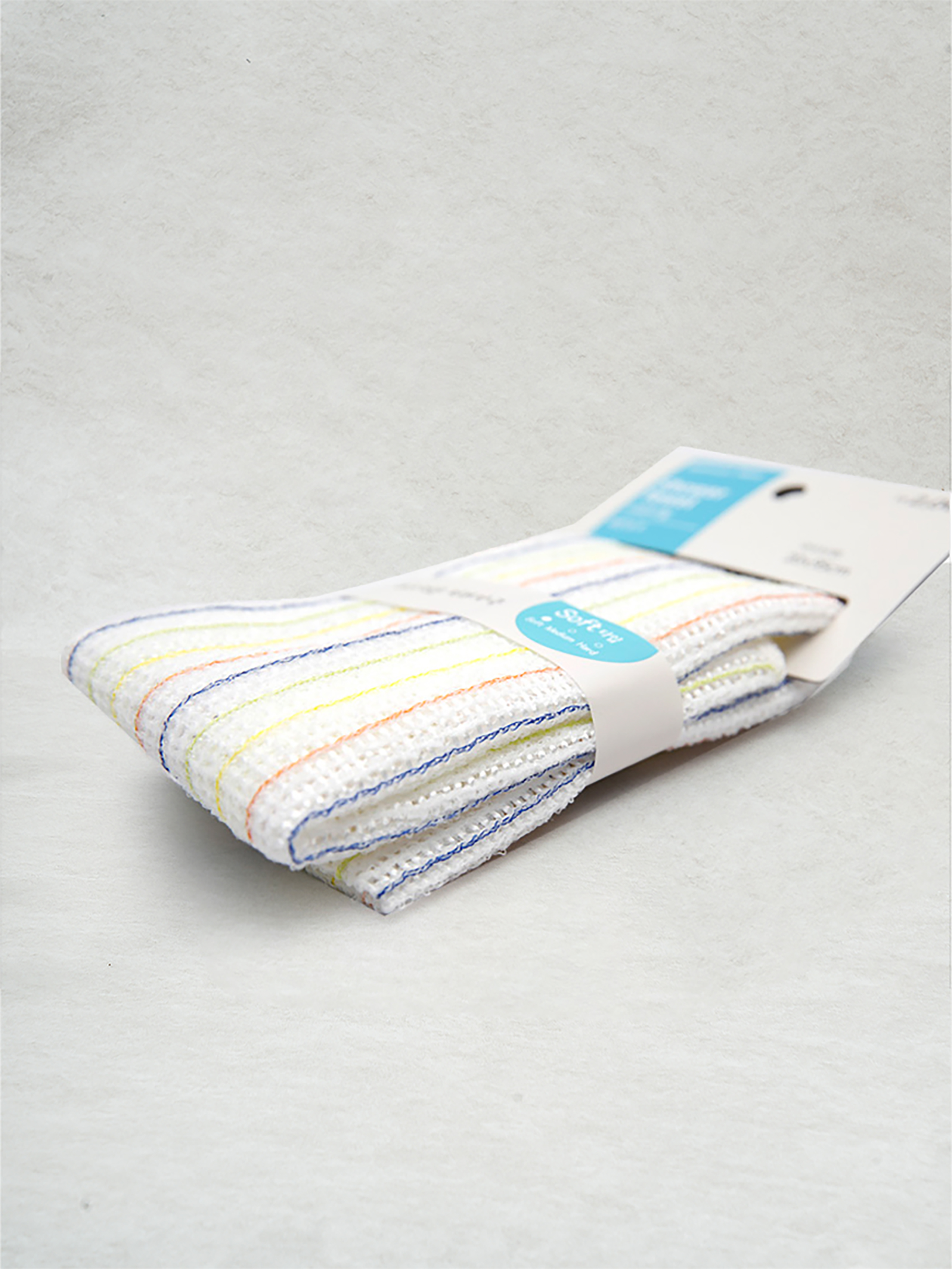 rainbow shower towel