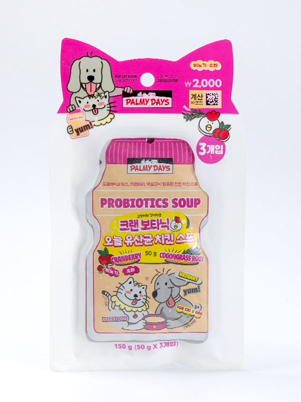 [Pet] Family Days Today’s Lactobacillus Chicken Soup Cran Botanic 50 g