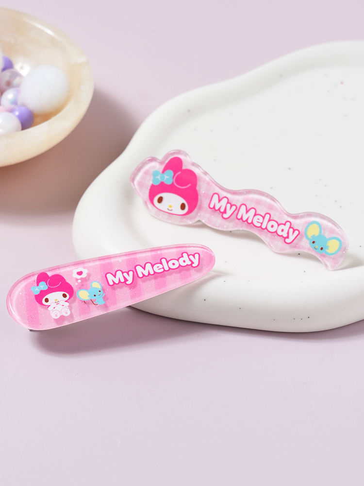 My Melody wave pin 2pcs