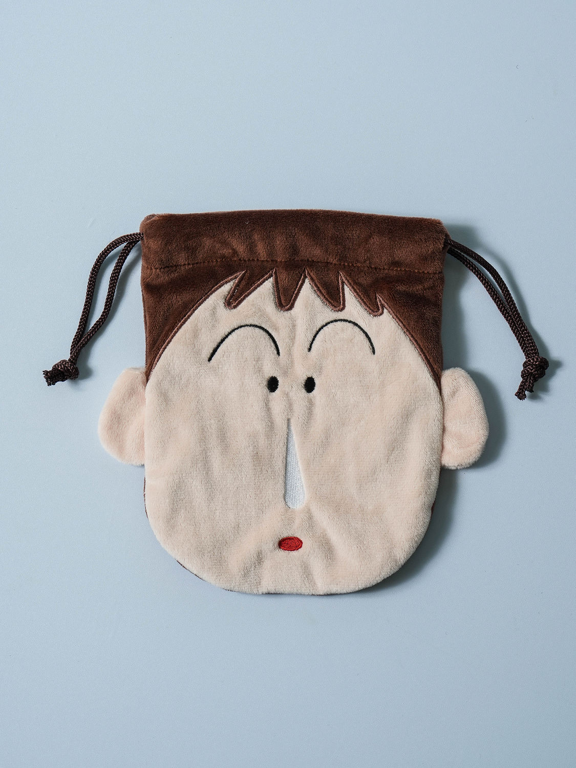 Crayon Shin-chan face string pouch swears by