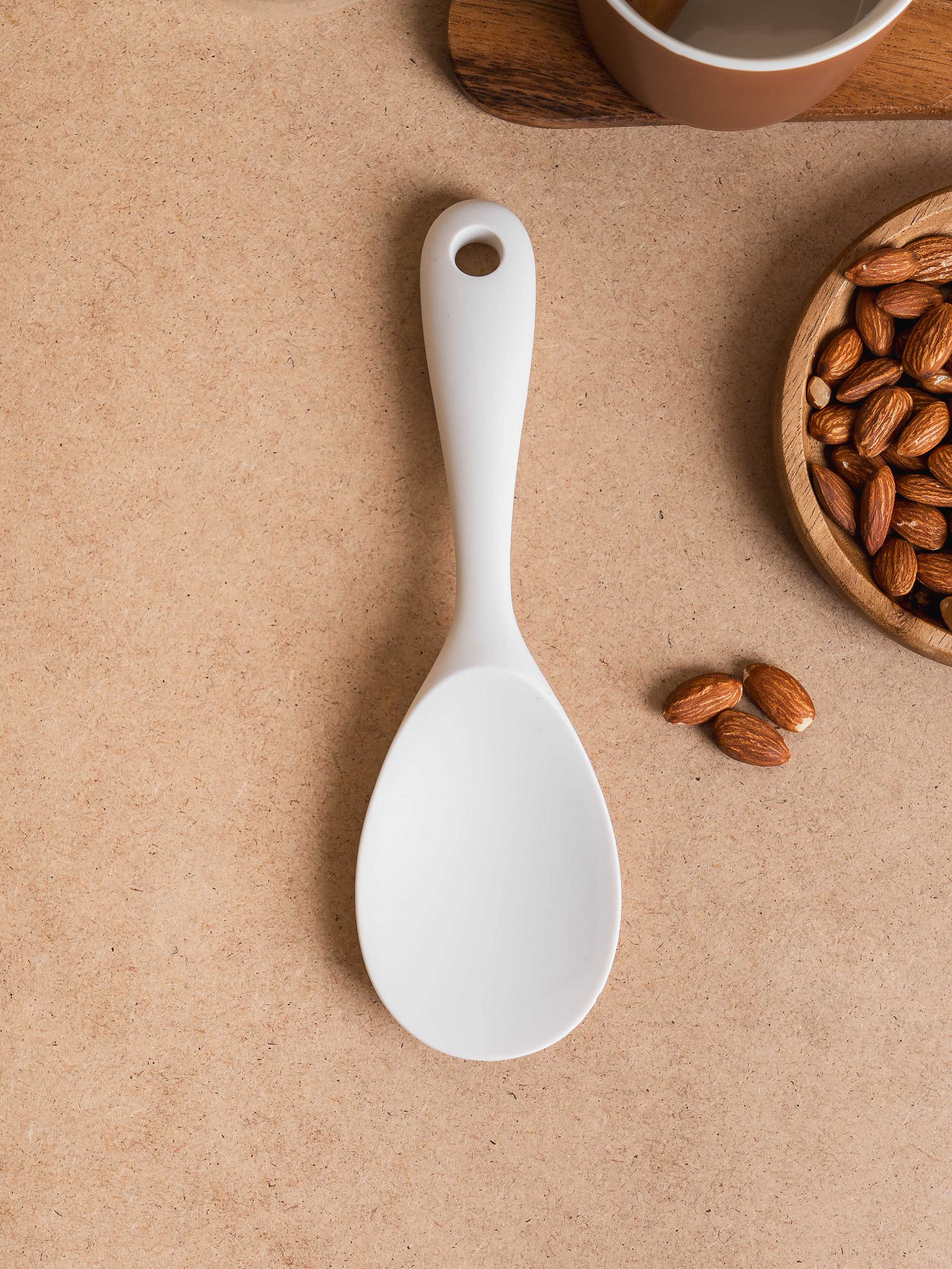 Silicone monotone spatula round type