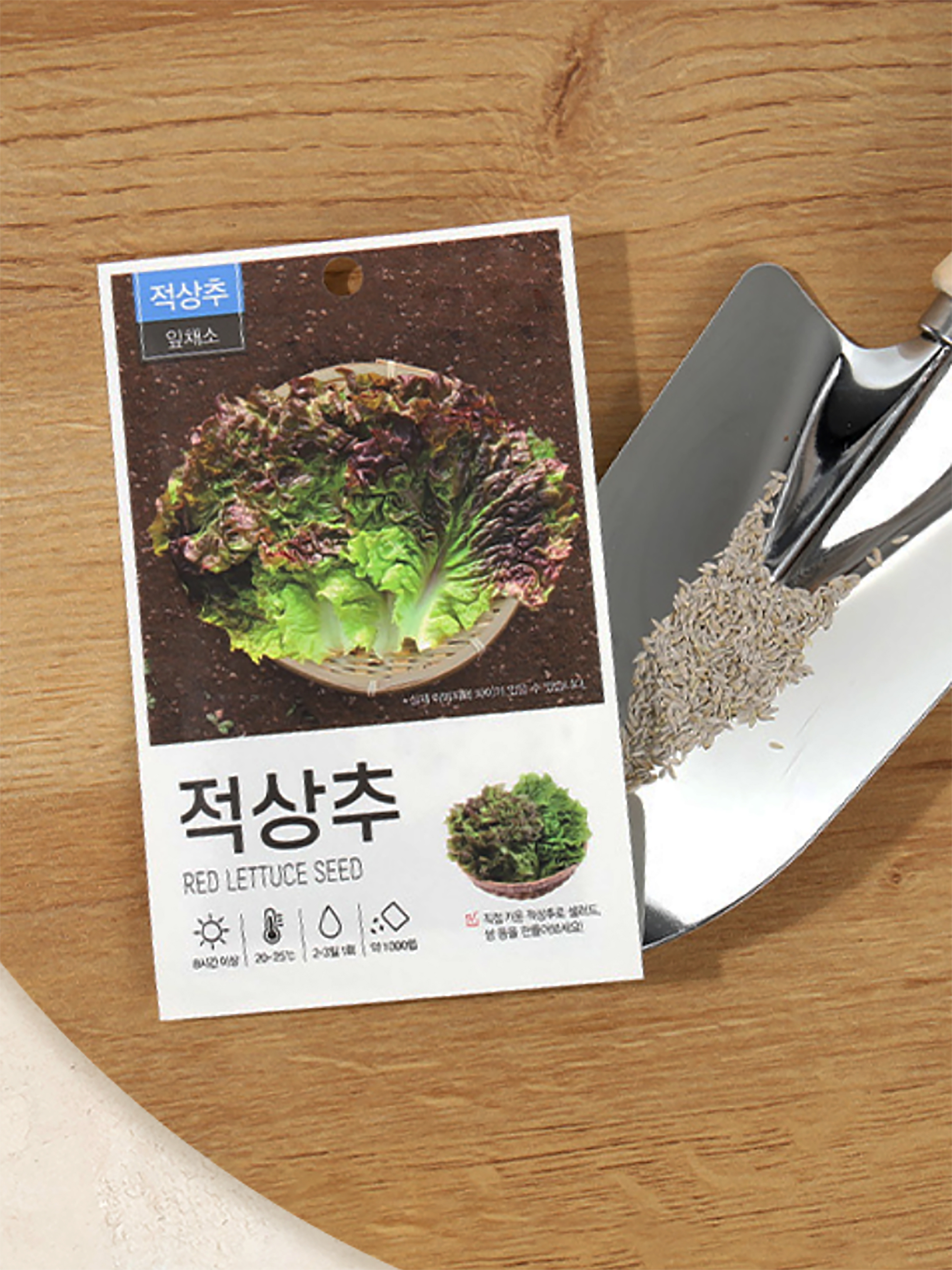 Green Star Red Lettuce Seeds