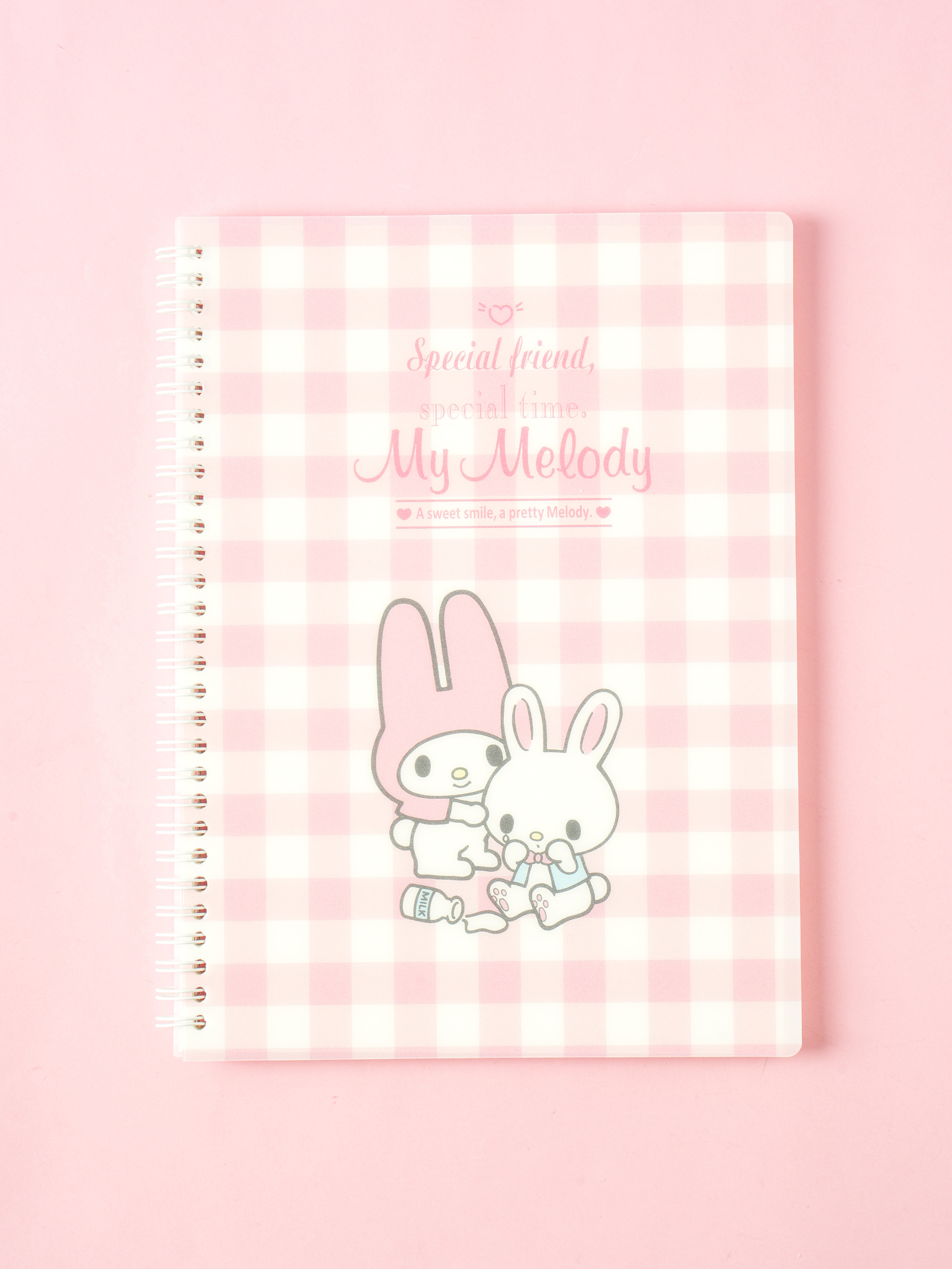 My Melody B5 PP wired note 80 sheets