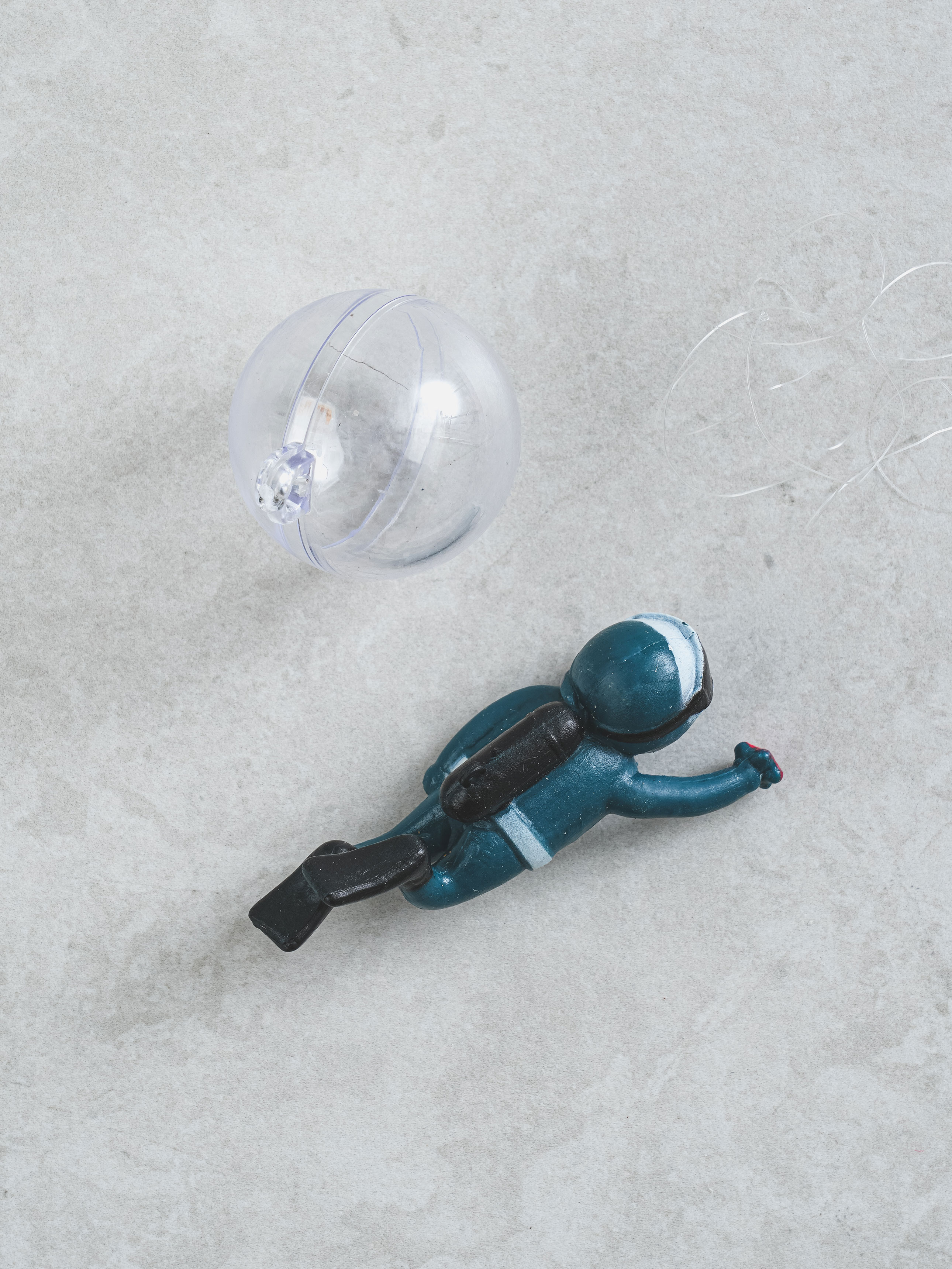 [Pet] Aquarium decoration diver figure