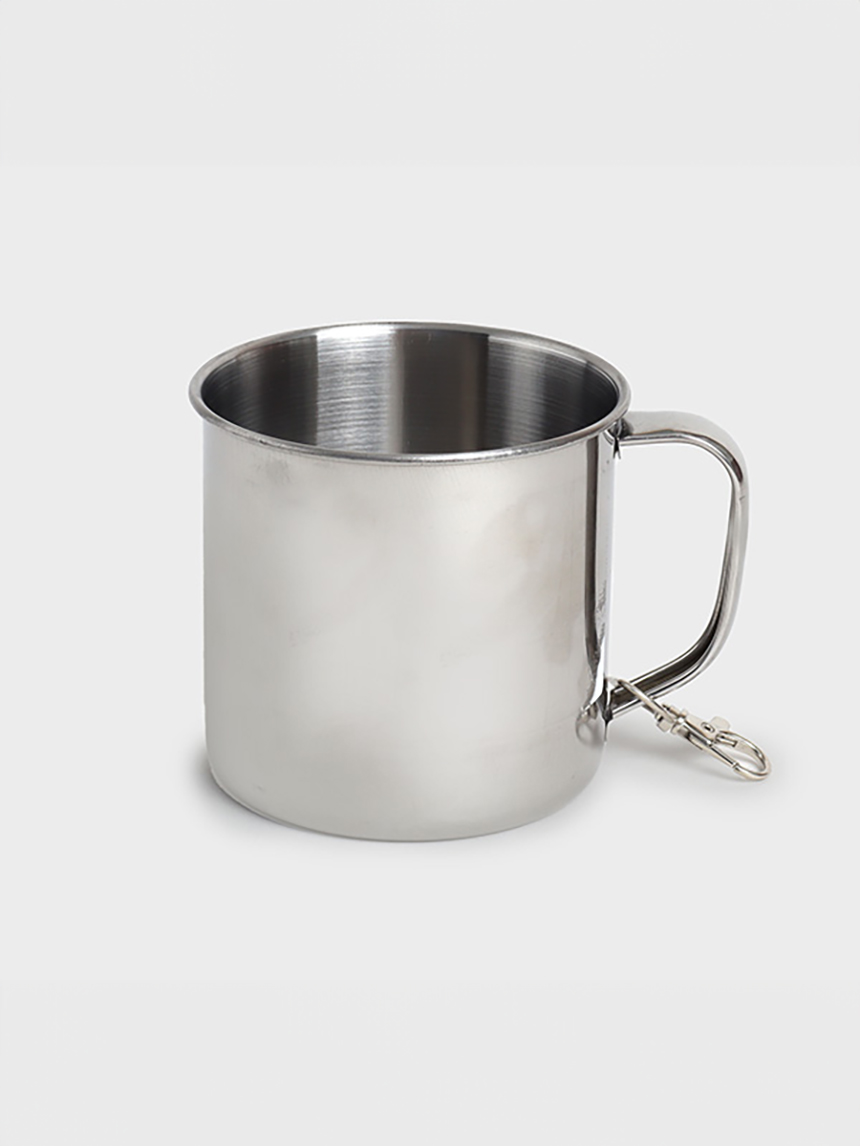 Stainless steel camping cup 450ml