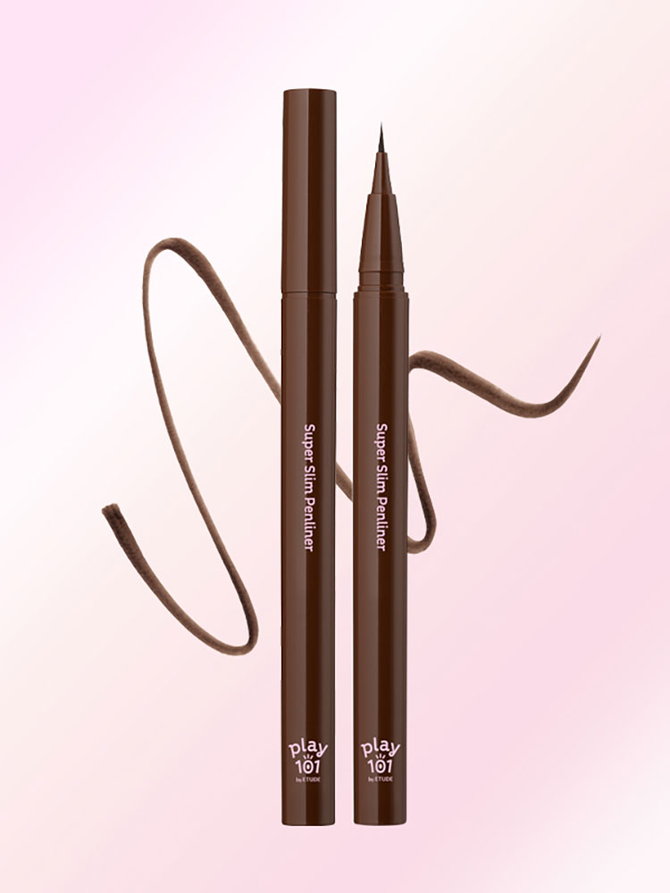 [02 Brown] Play 101 By Etude Super Slim Proof Pen Liner