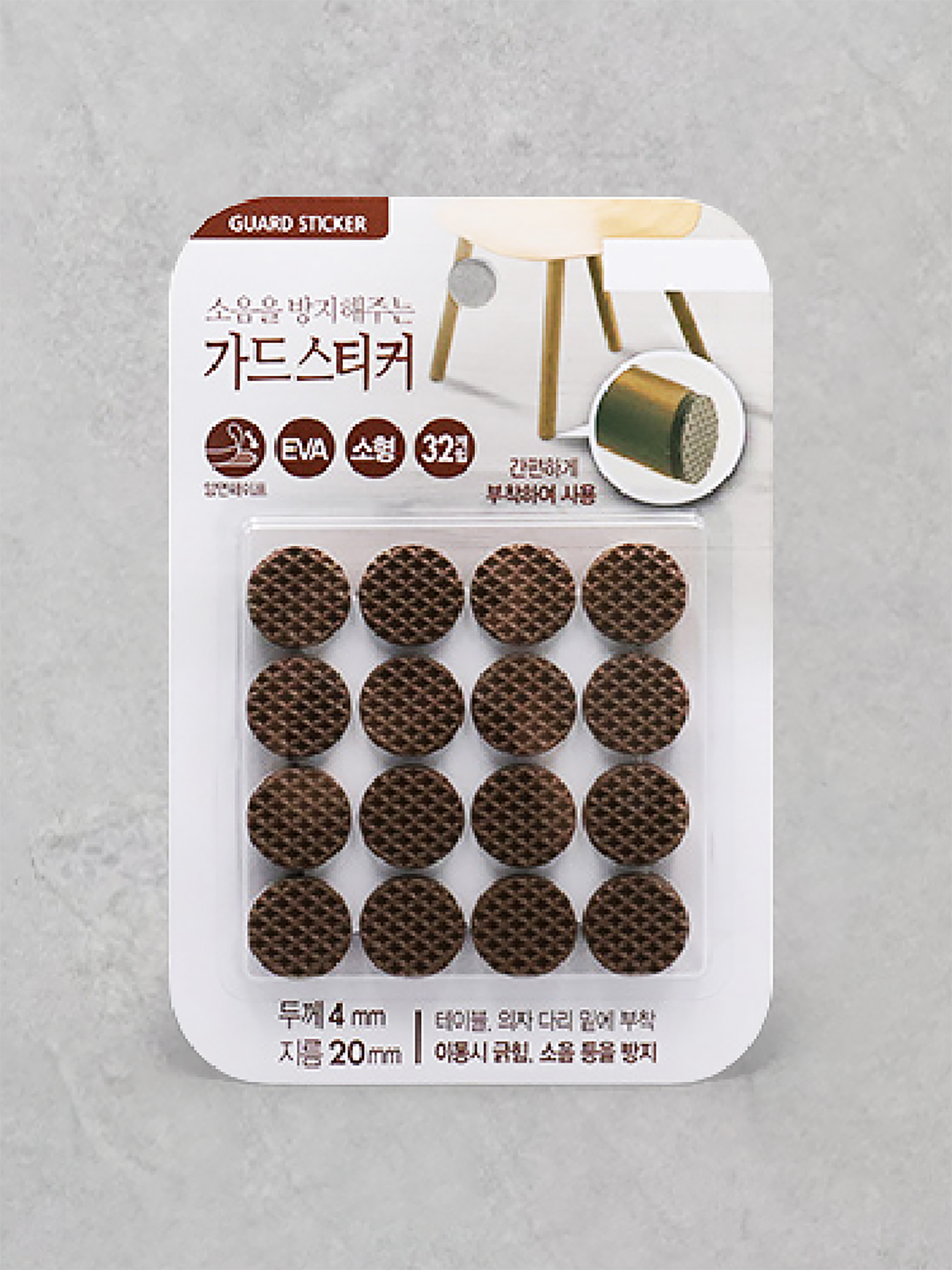EVA round guard sticker small 32P
