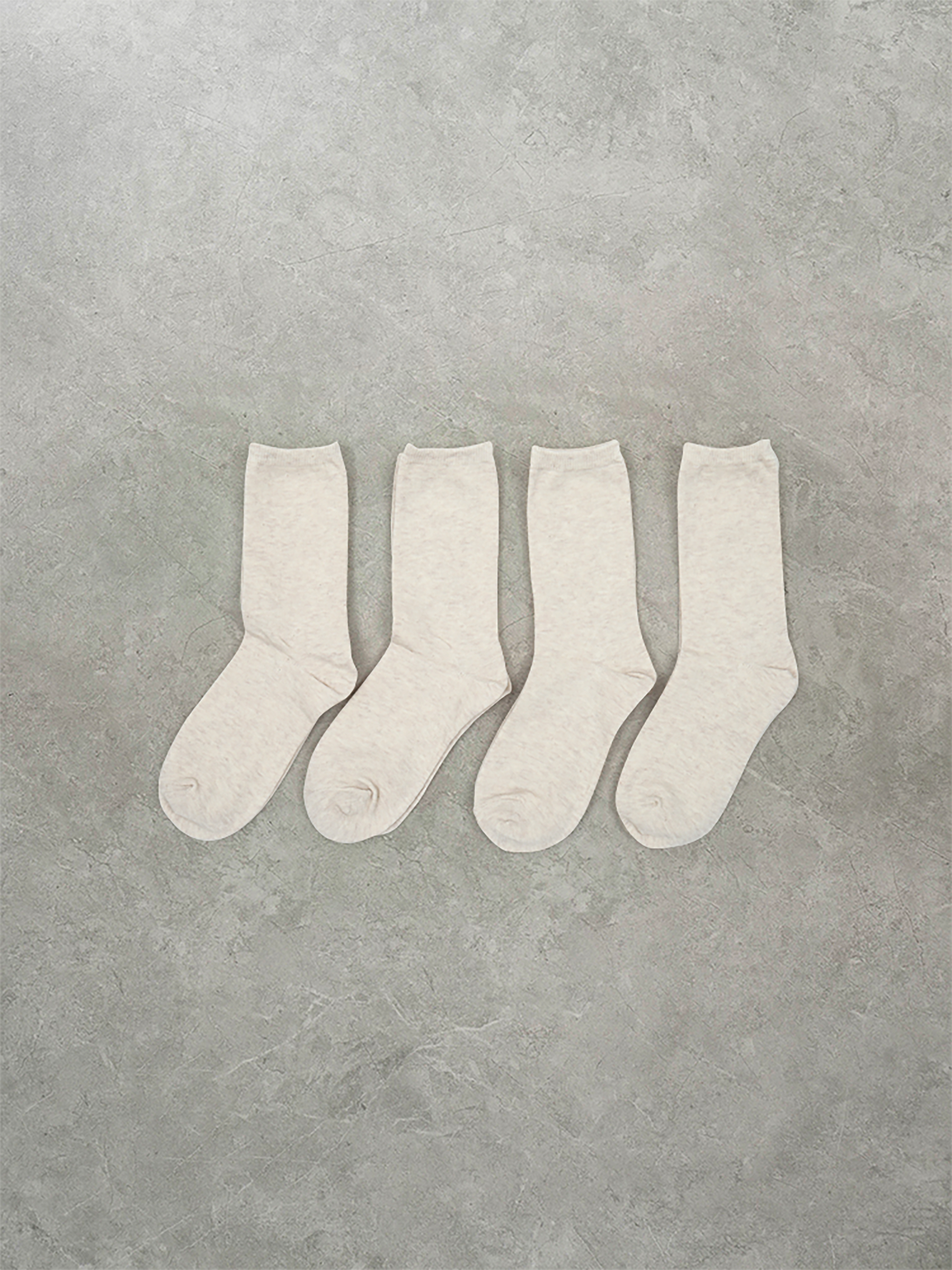 4 pairs of women's basic long socks