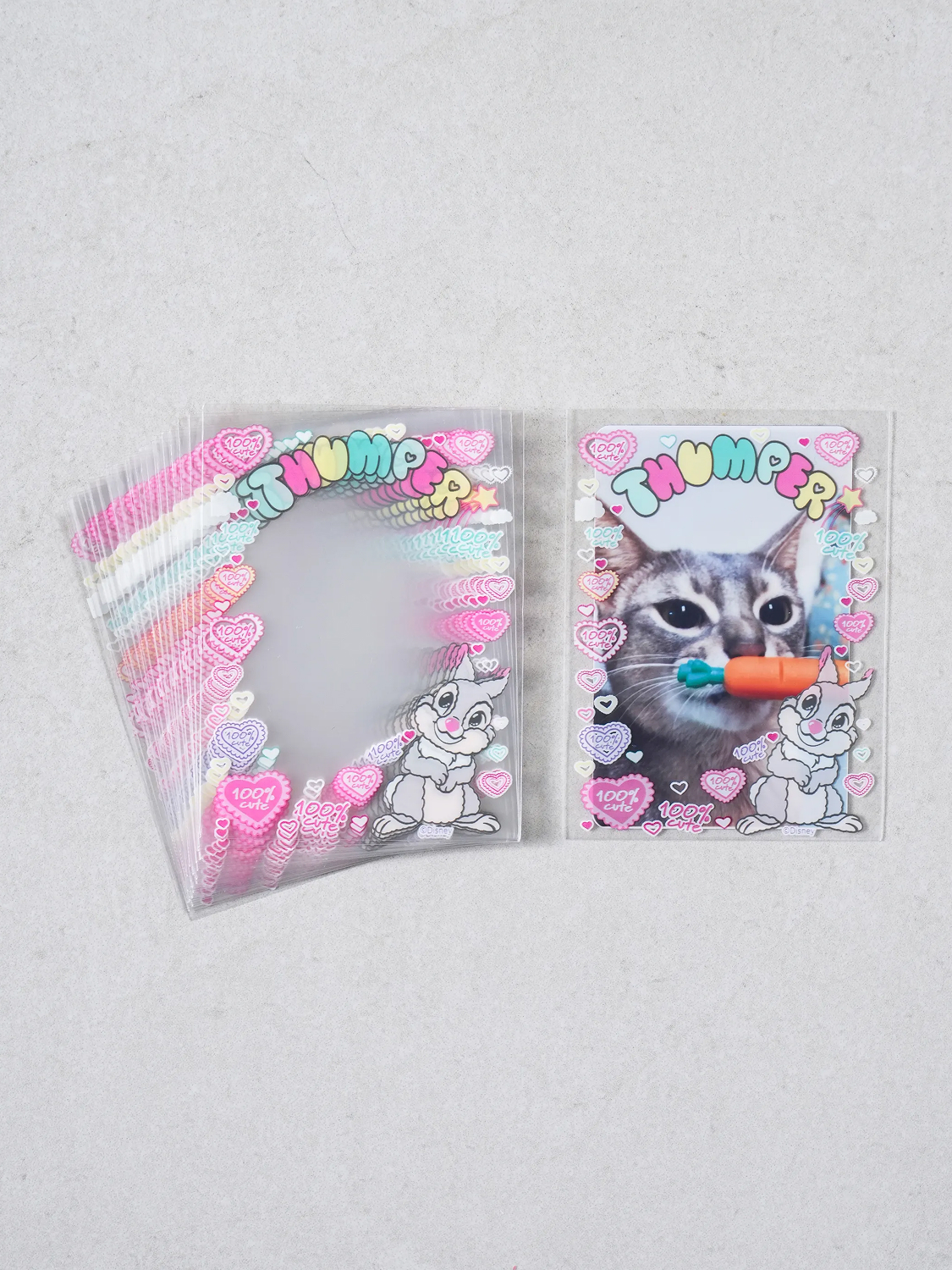 Disney Animals Photo Card Sleeve 25 Sheet Thumper