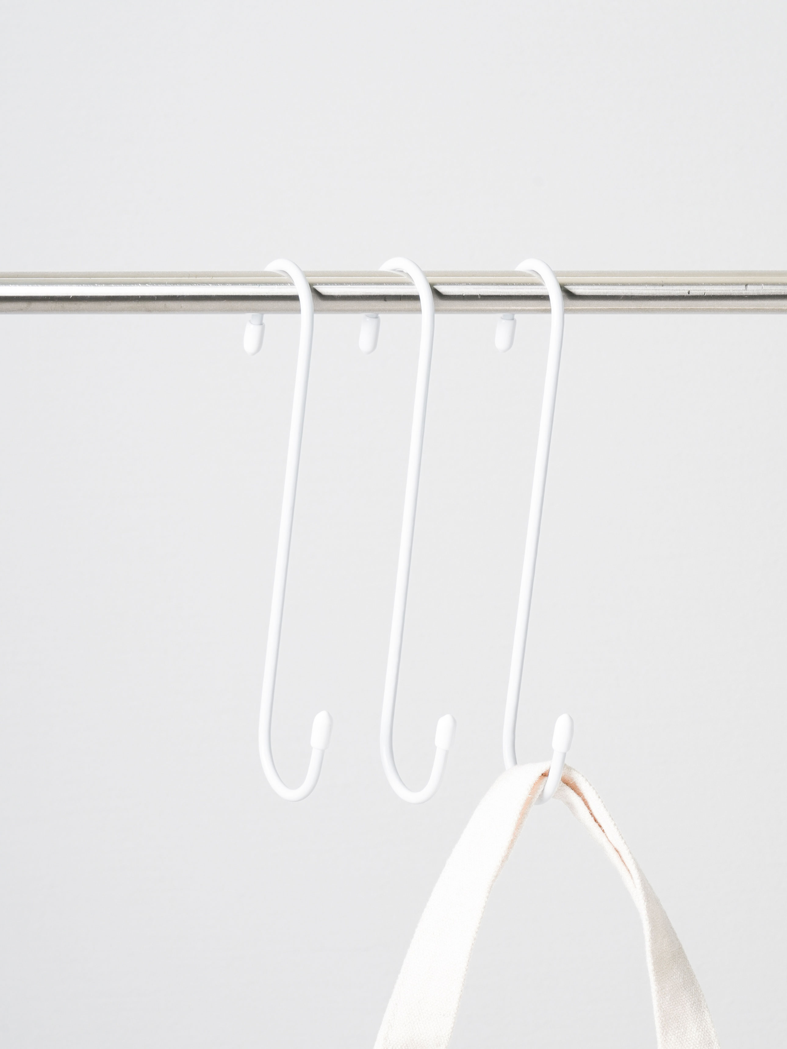 Coated S hanger 20 cm 3 pieces