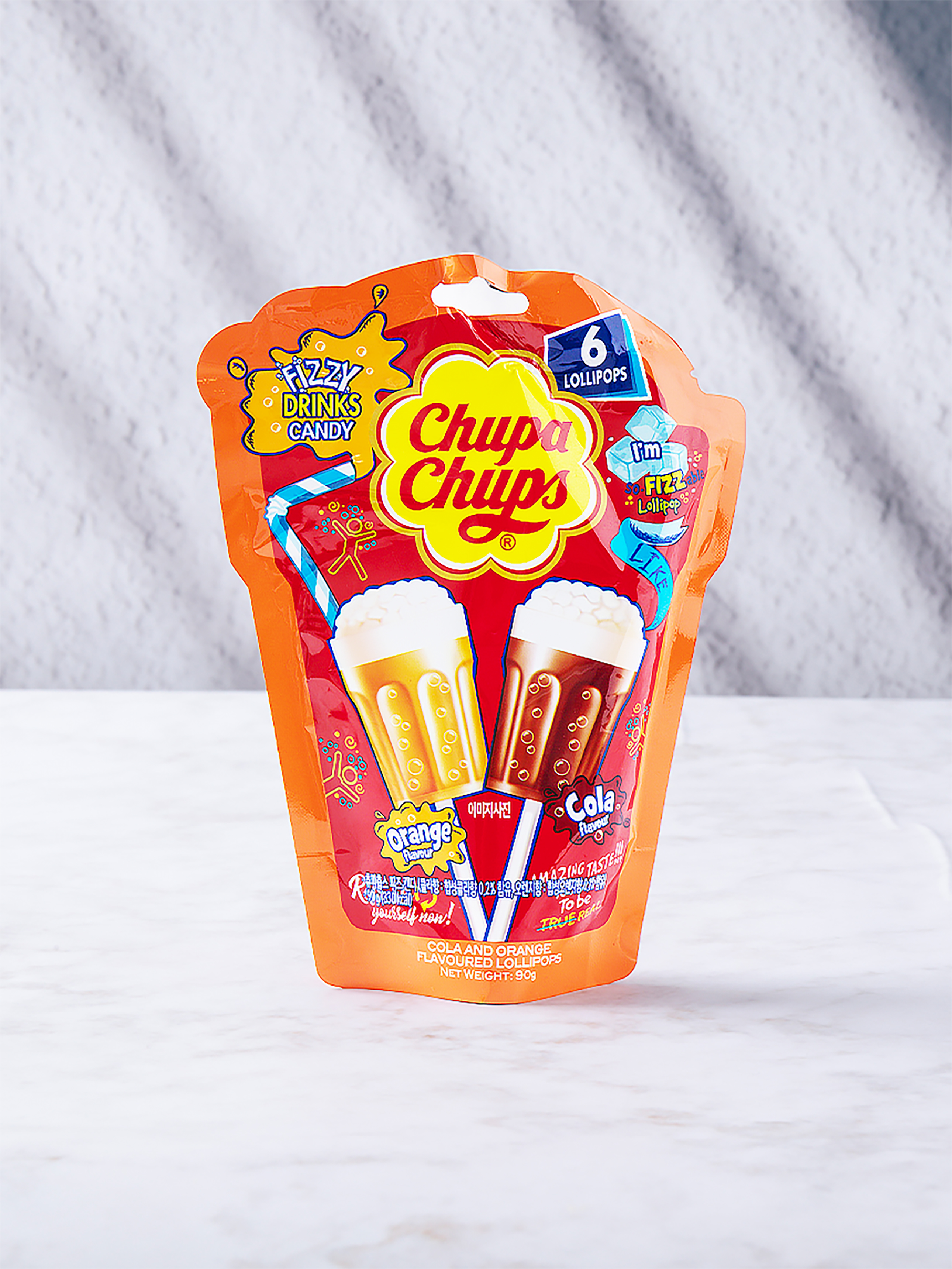 Chupa Chups Fizz Candy 90g