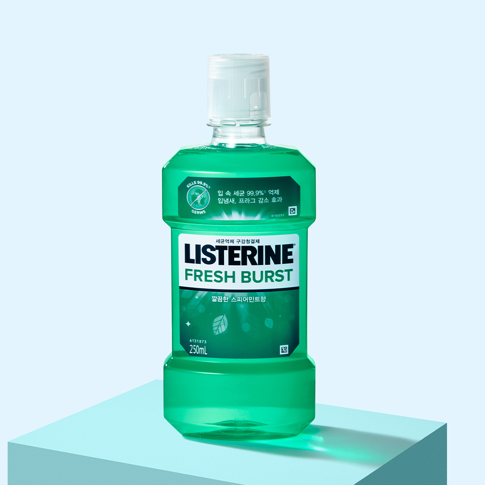 [Spearmint Flavor] Listerine Fresh Burst 250 mL