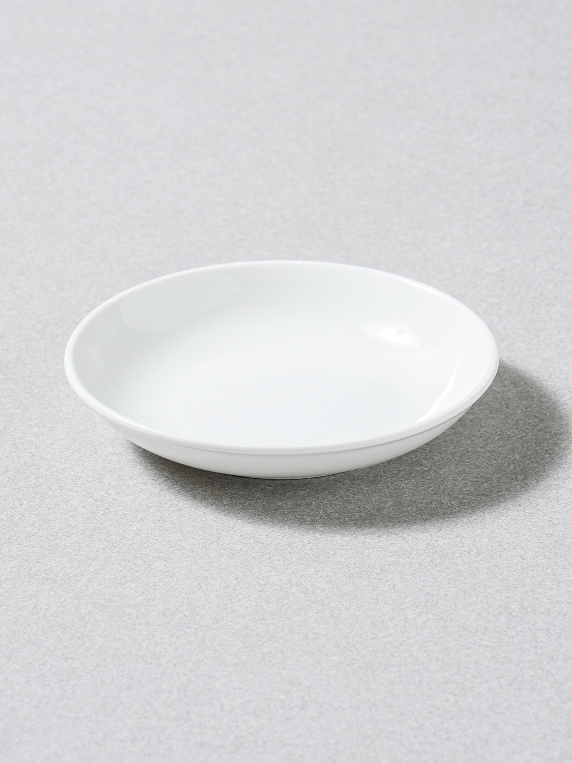 화이트 심플 찬기 12 cm