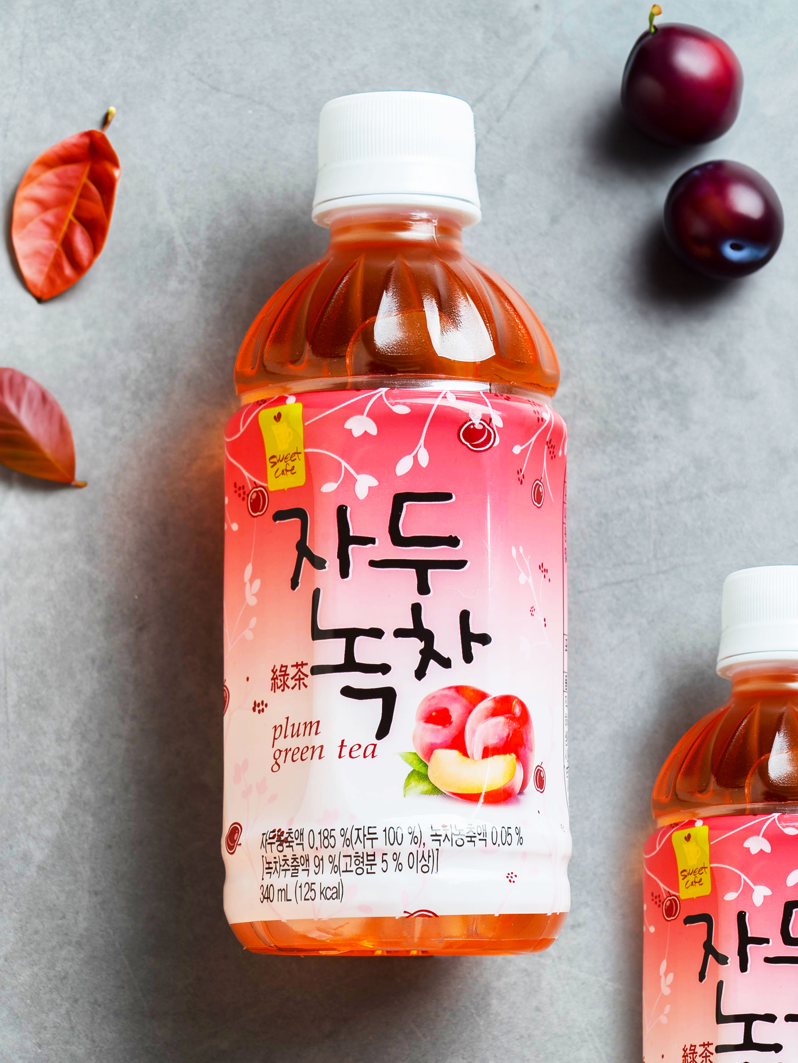 340 ml plum green tea