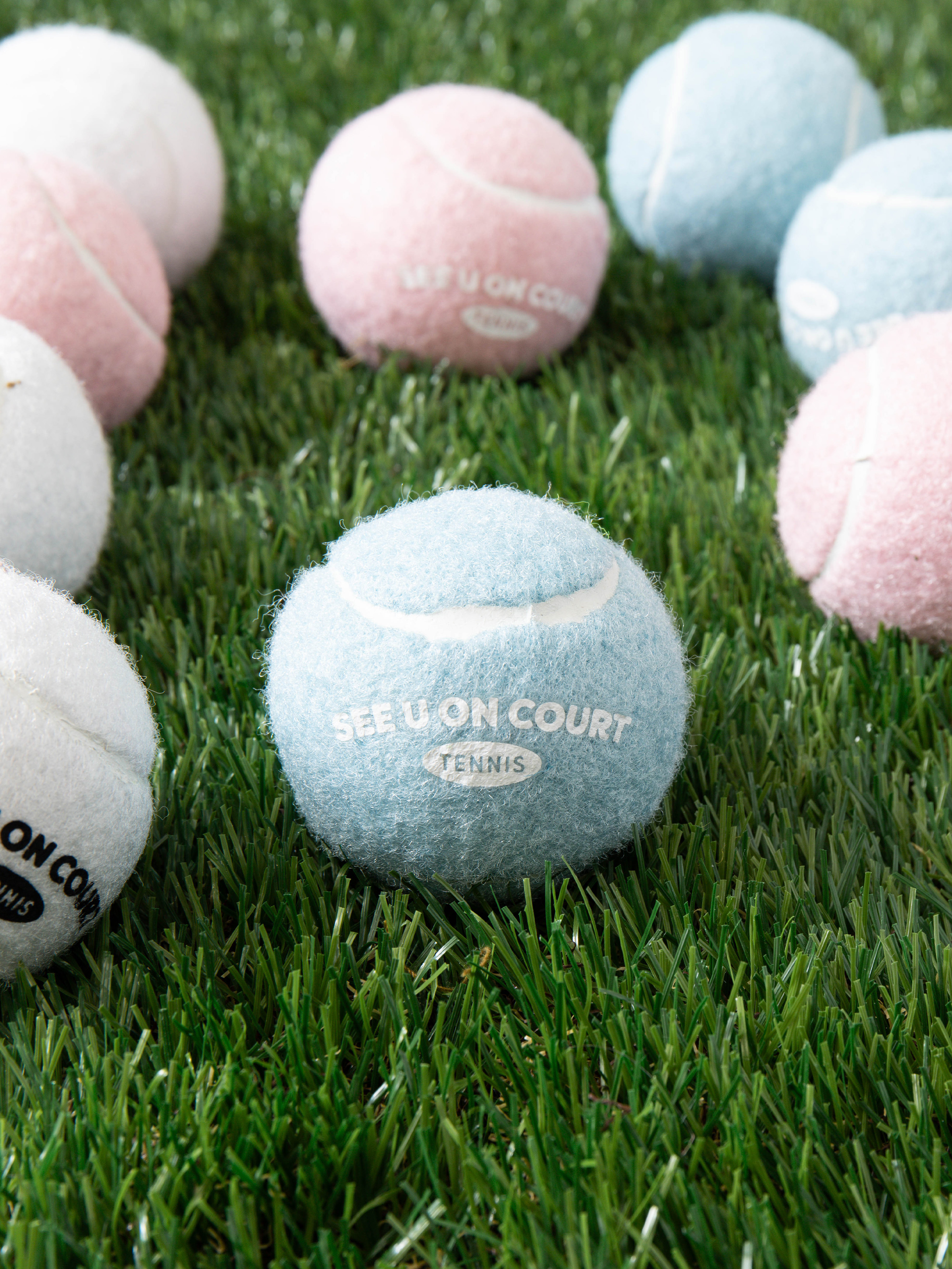 Tennis color hydraulic ball 3pcs