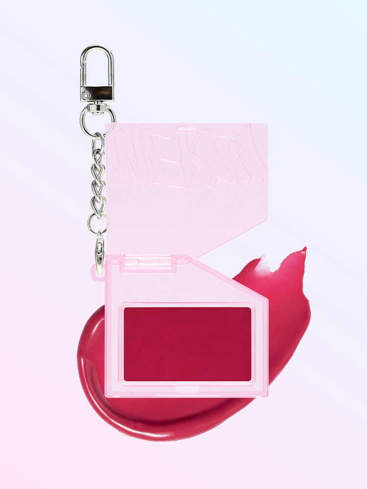 [01 Apple Red] Merge Let’s Wearing Lip and Cheek Key Ring