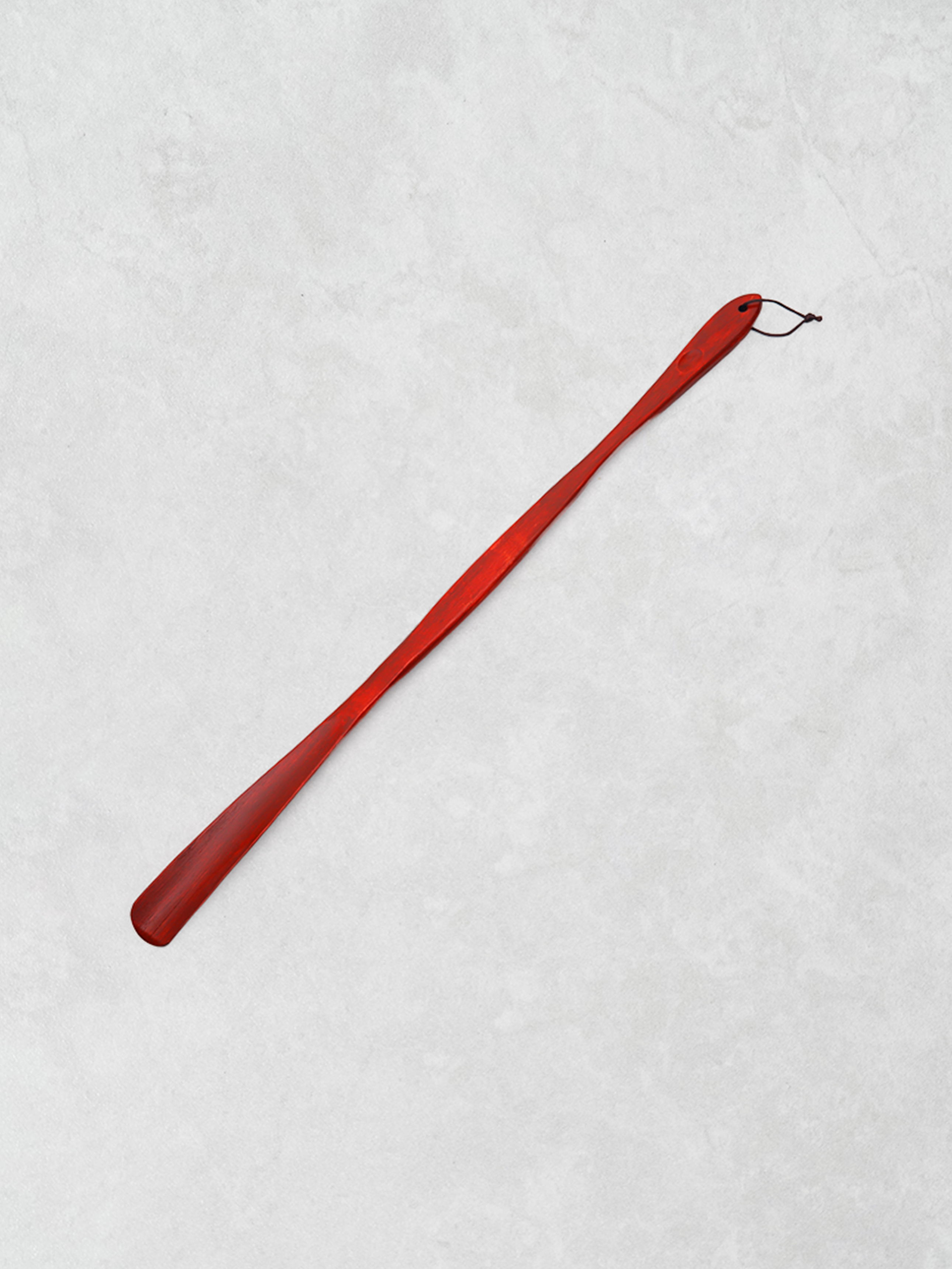 Solid oak shoehorn 75cm