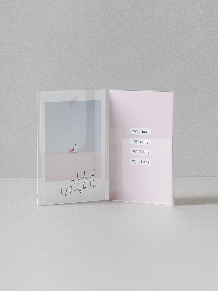 V-type acrylic picture frame 102