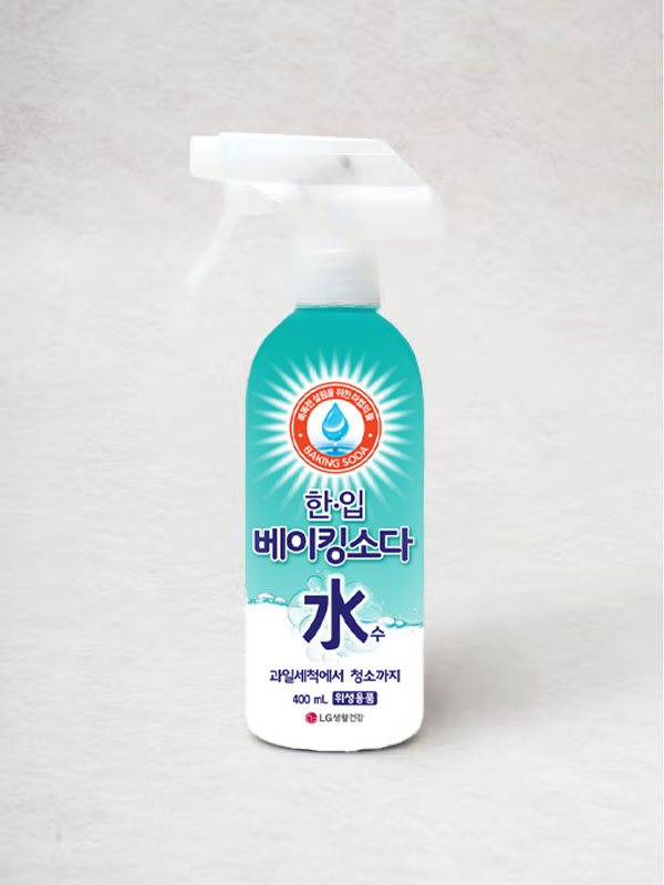 One bite 400ml of 100% baking soda water