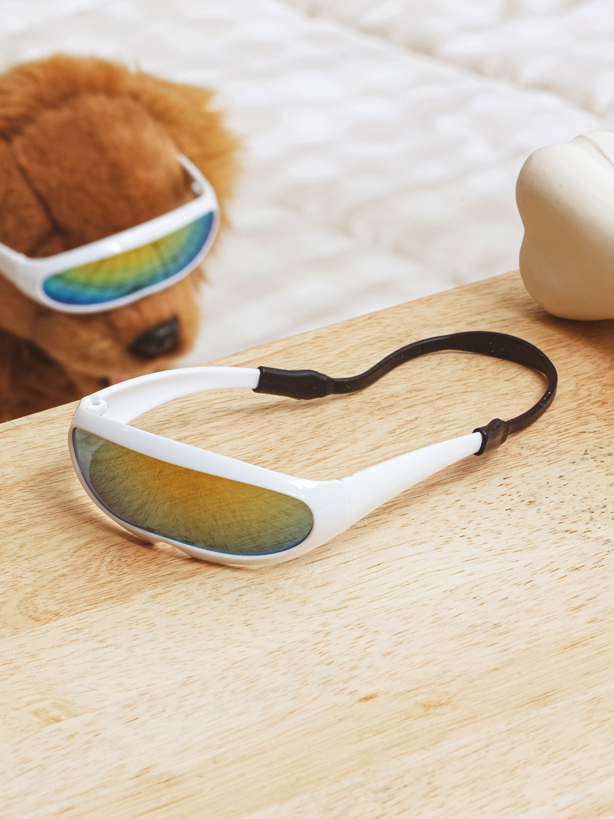 [Pet] Straight mirror sunglasses