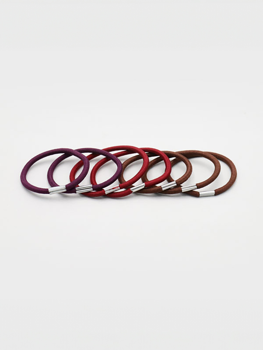 7 tip hair elastic bands