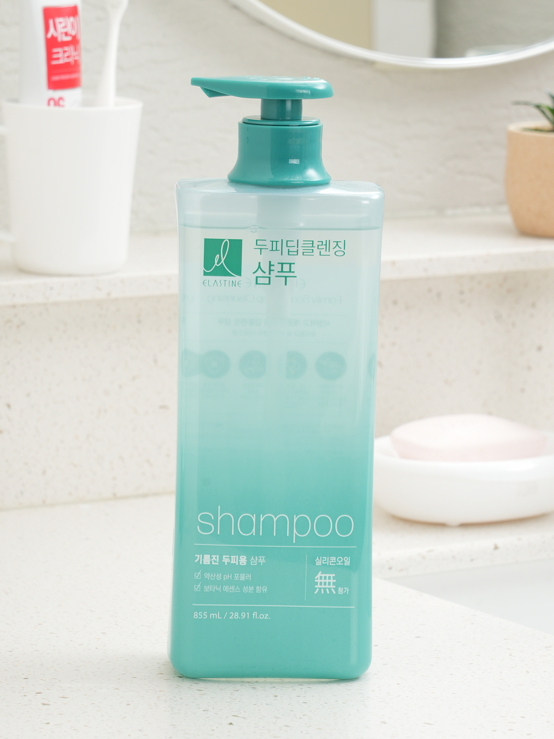 National Beauty Item Elastin Scalp Deep Cleansing Shampoo 900 ml