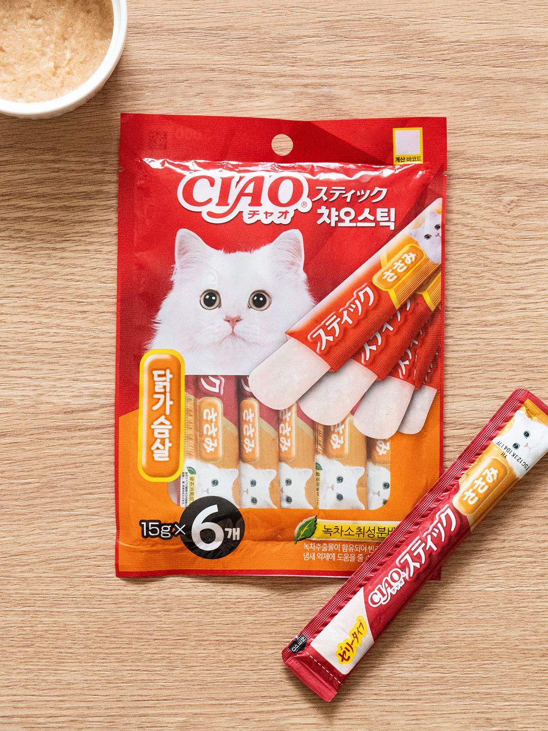 [Pet] Inaba Chao Stick Chicken Breast 15 g