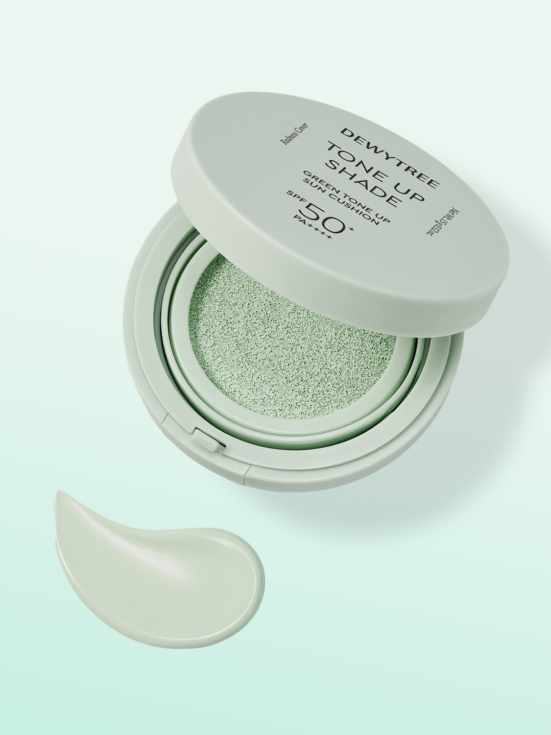 Dewytree Tone Up Shade Green Tone Up Sun Cushion 15 g