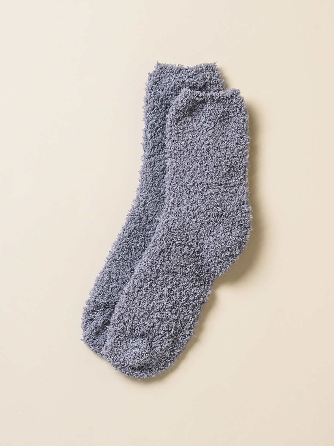 Basic solid color sleep socks deep gray