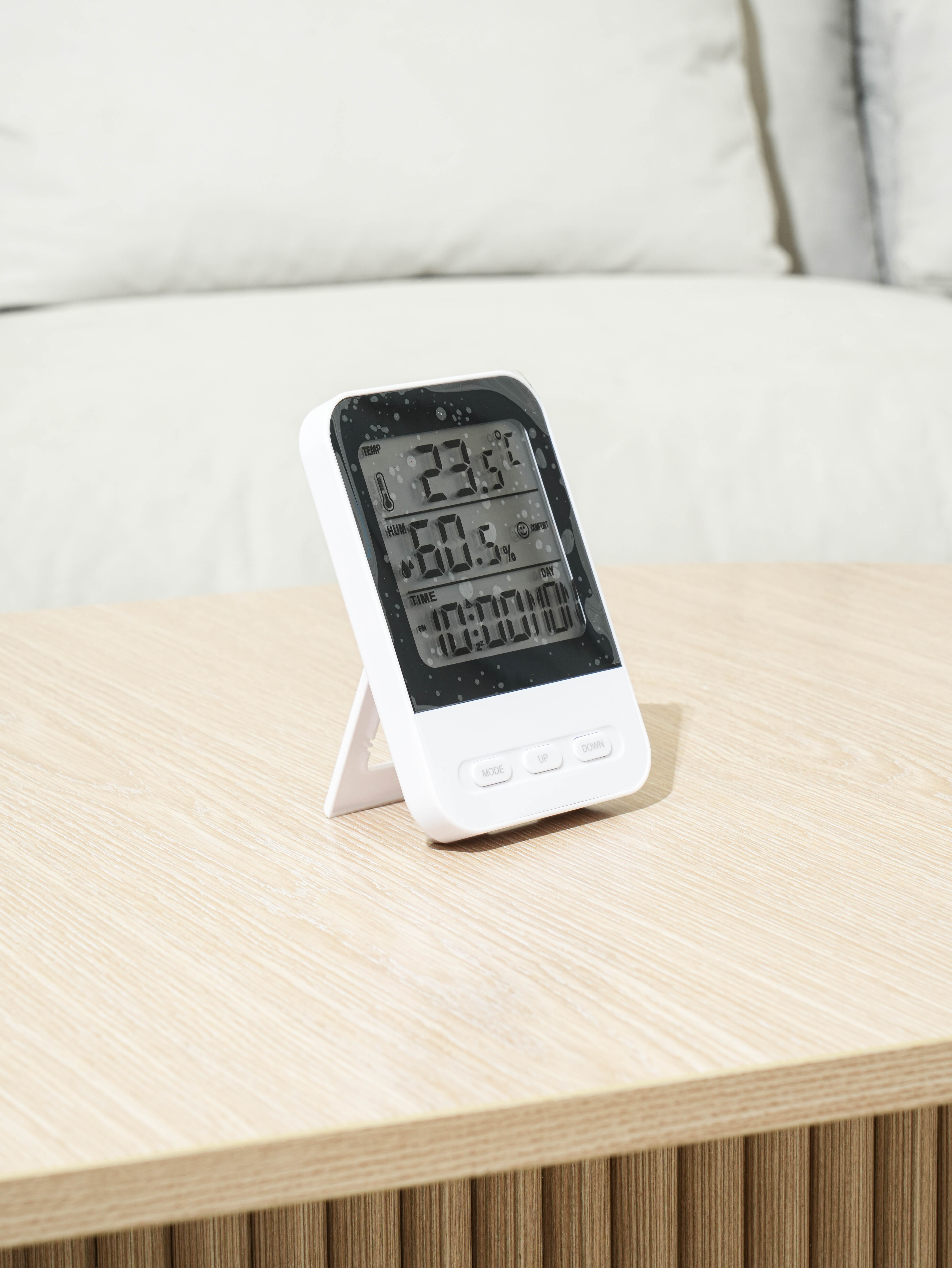 Rectangular clock & thermohygrometer
