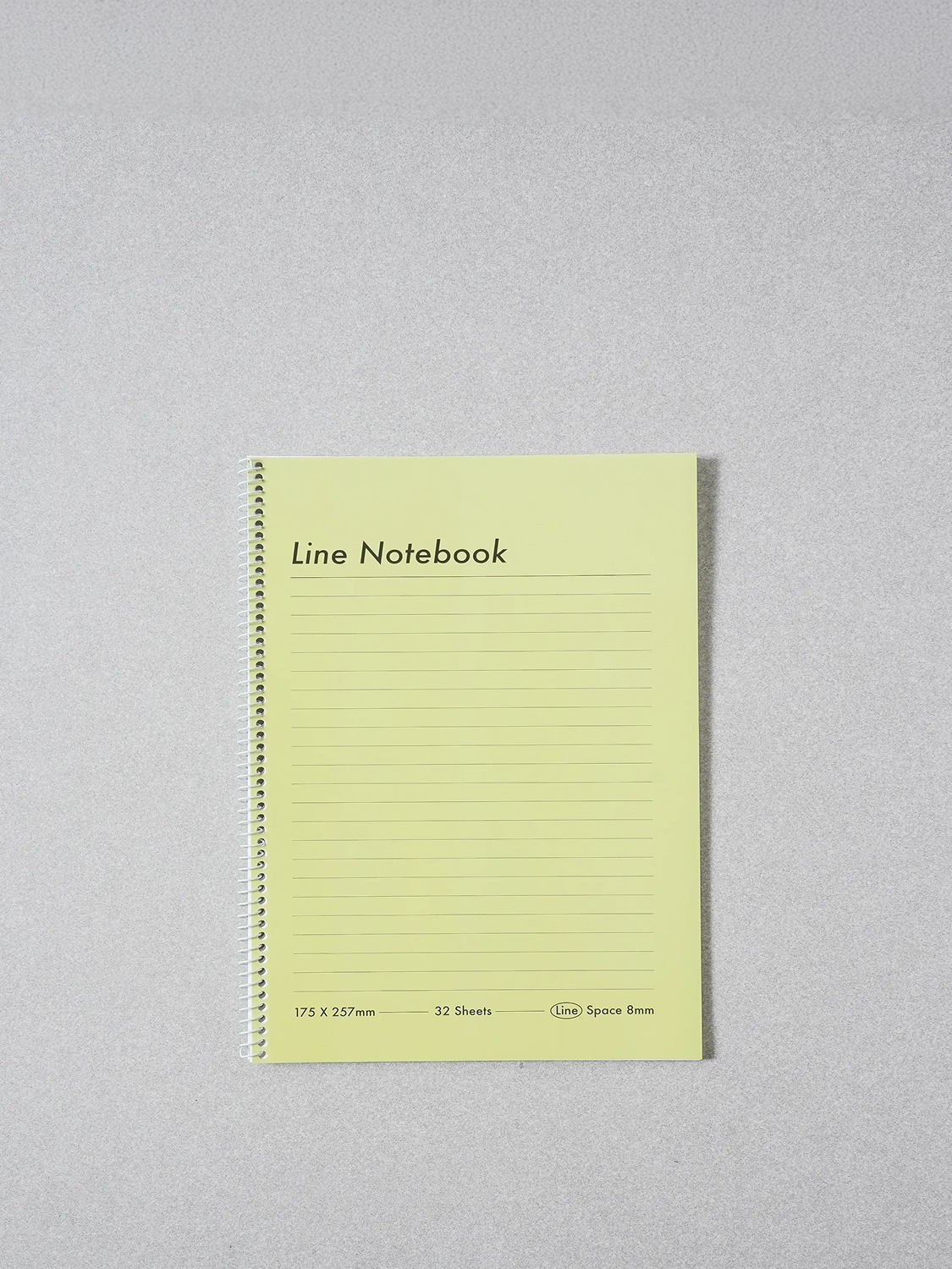 Campus wired notebook 32 sheets yellow