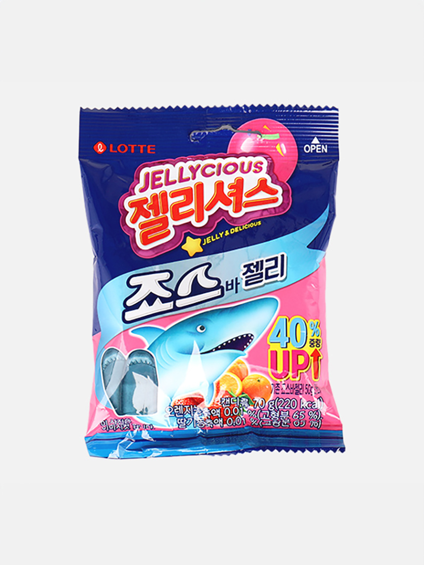 Lotte Jaws Bar Jelly 70g