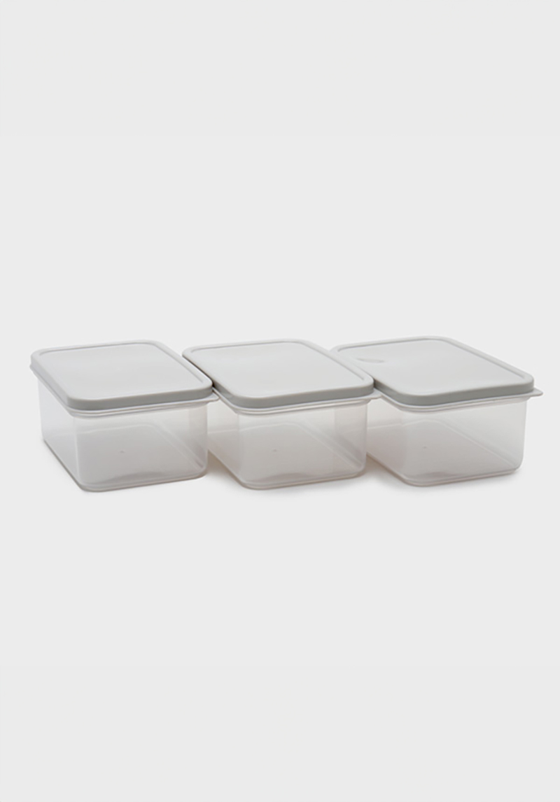 Simple airtight container 320ml 3 packs