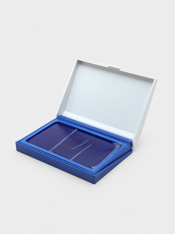 Stamp pad (blue)