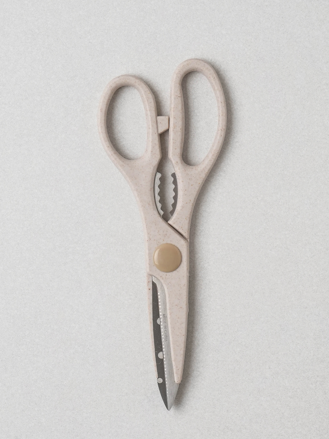Light cooking scissors 21.6 cm ivory