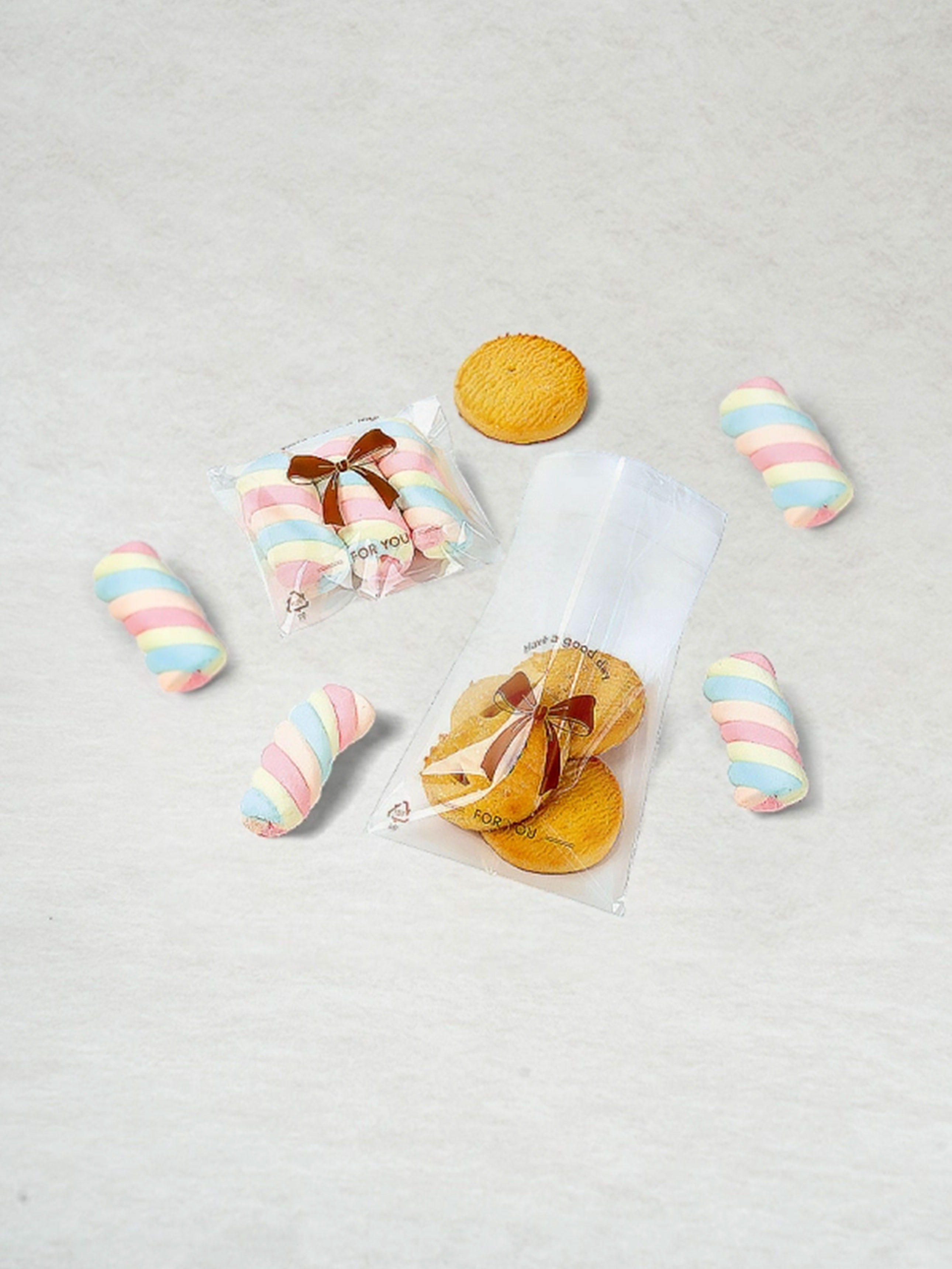 Cookie packaging bag 8X9cm 70 sheets