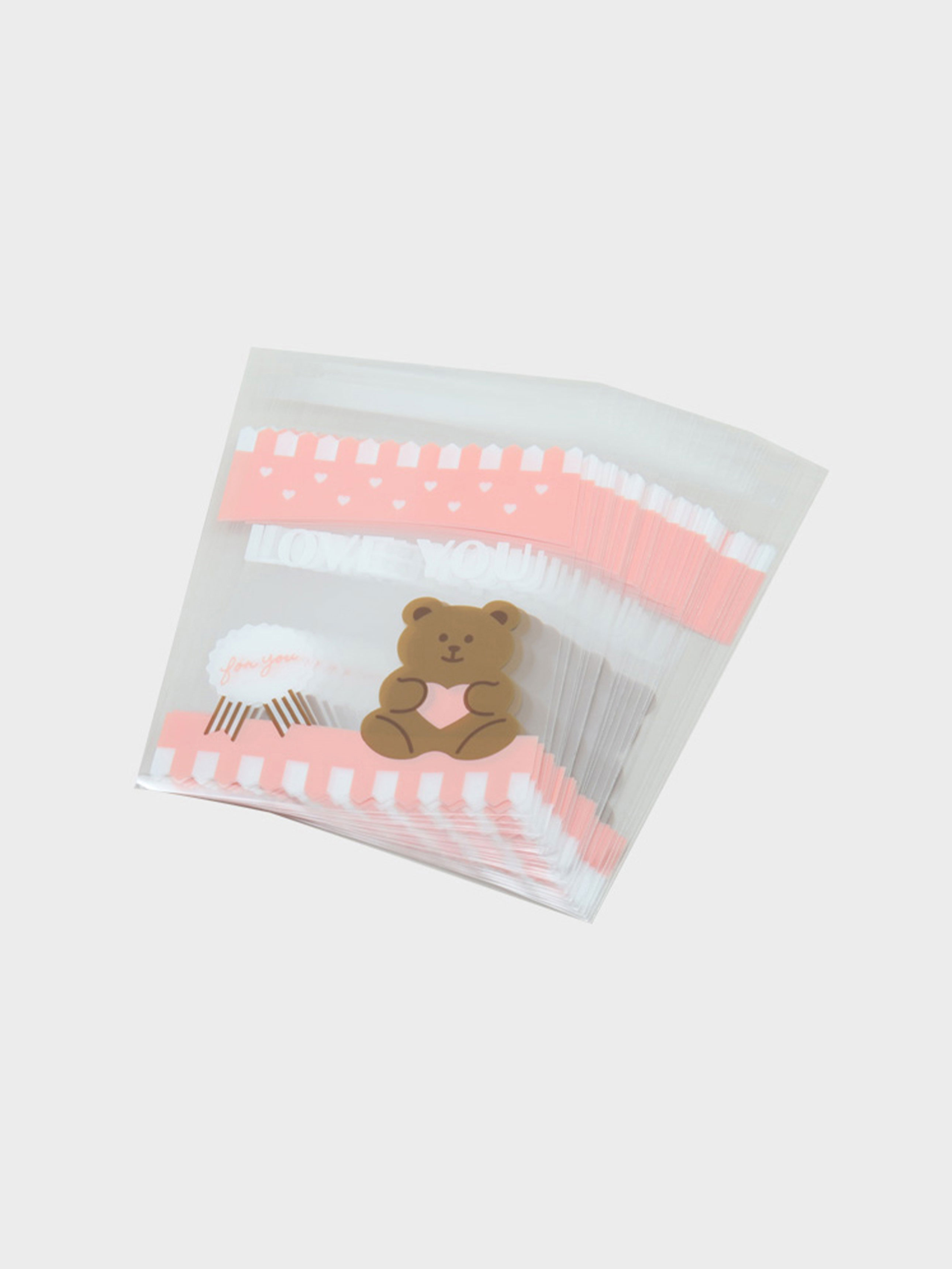 25 sheets of self-adhesive OPP bags 10