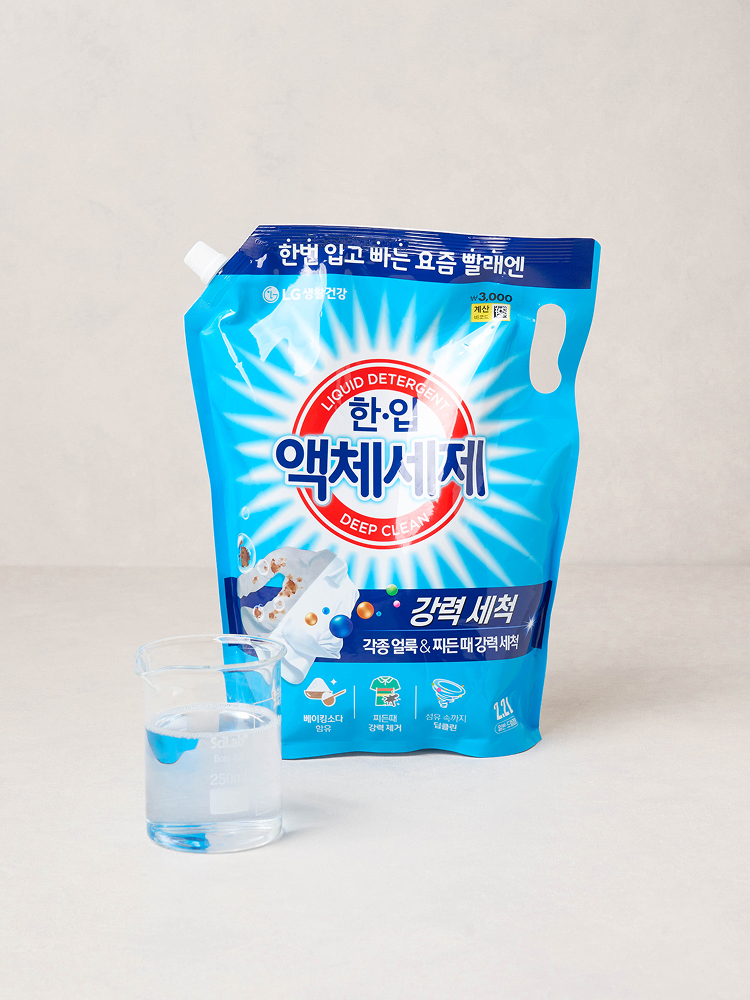 한입 액체 세제 2.2 L 딥 클린