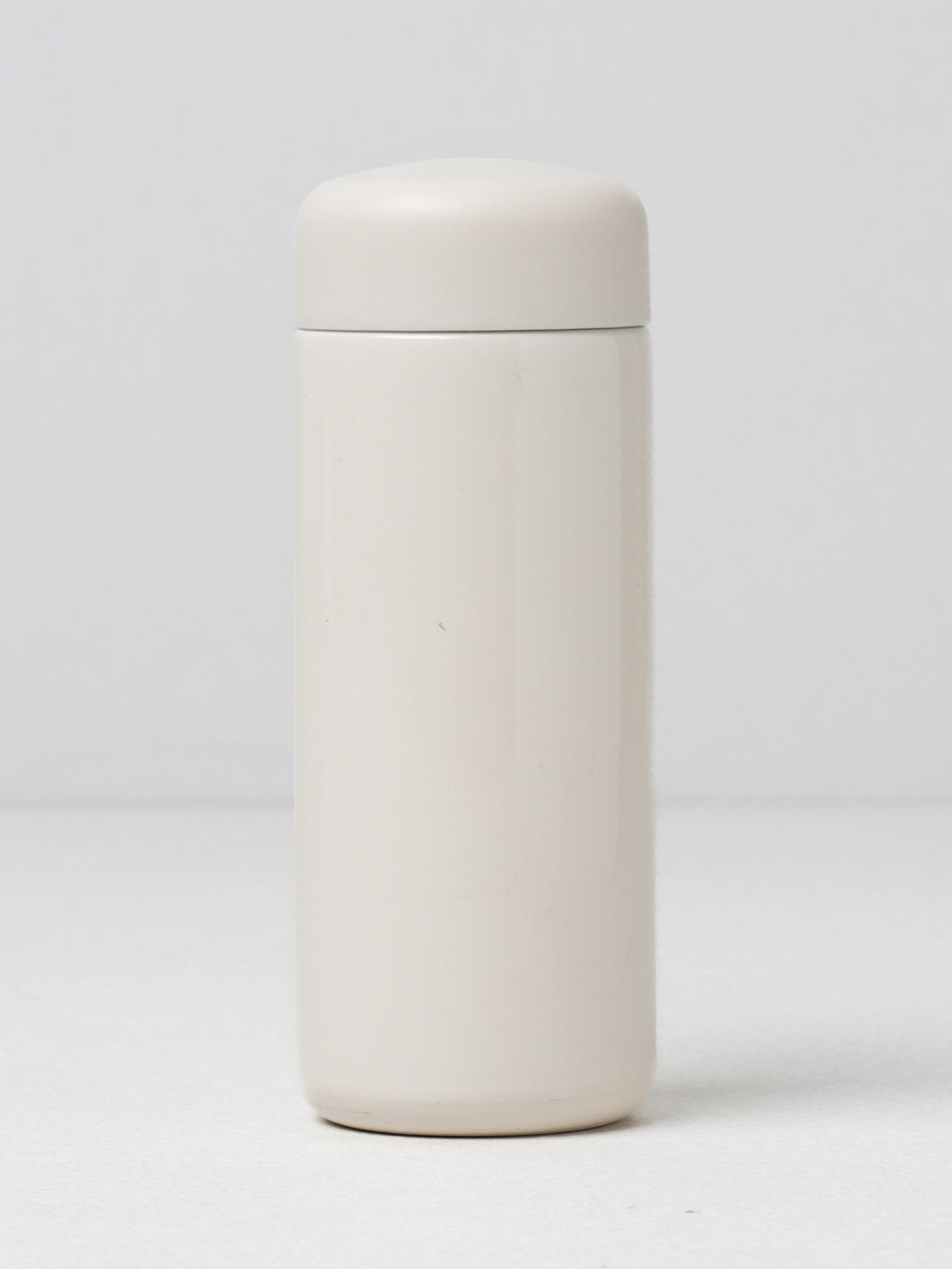 Round mini tumbler 200 ml ivory