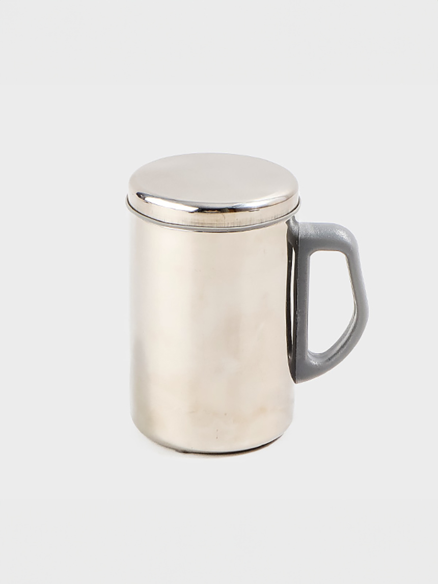 Double stainless steel mug 450ml