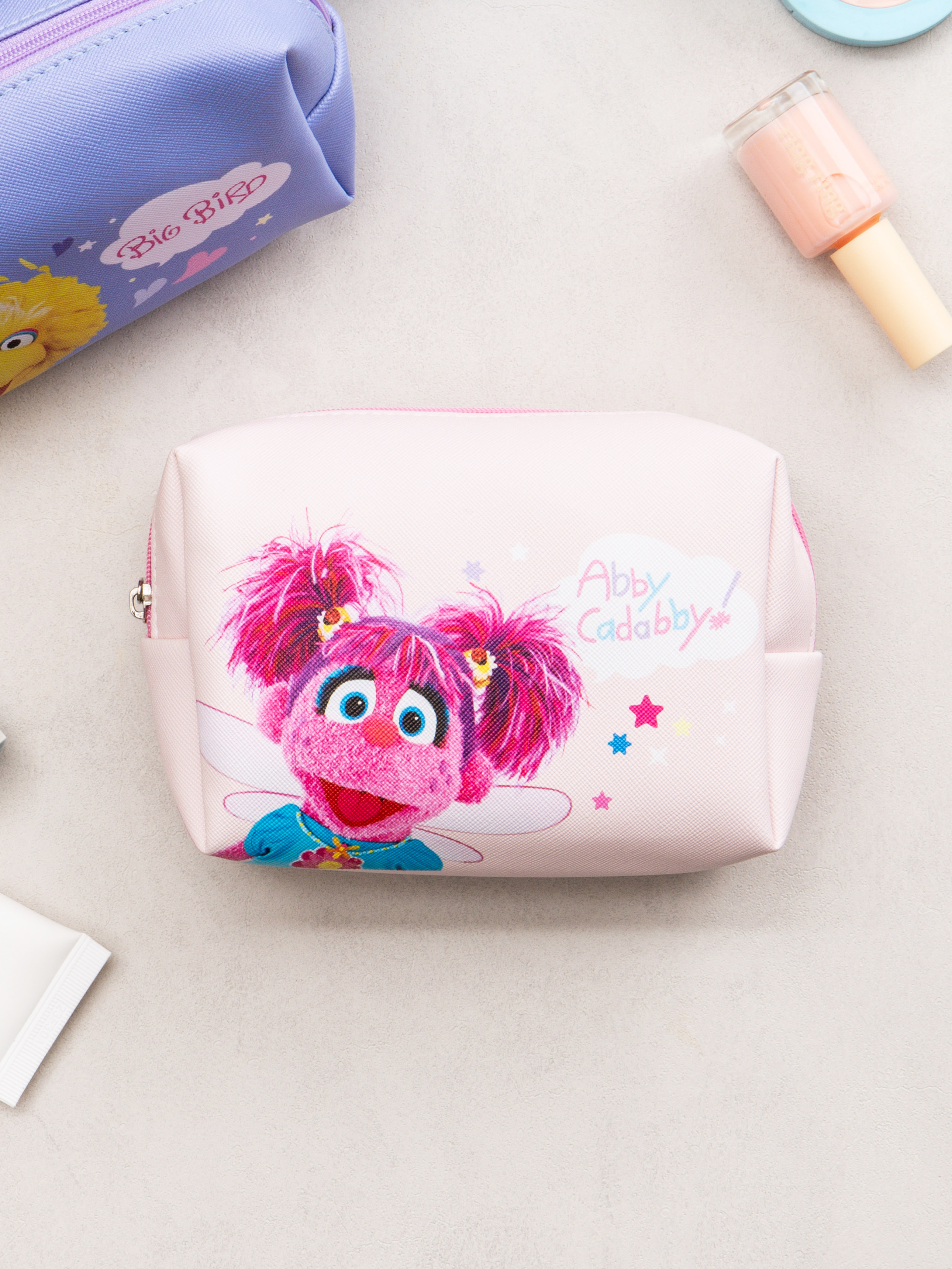 Sesame Street Cartoon Pouch Medium Size