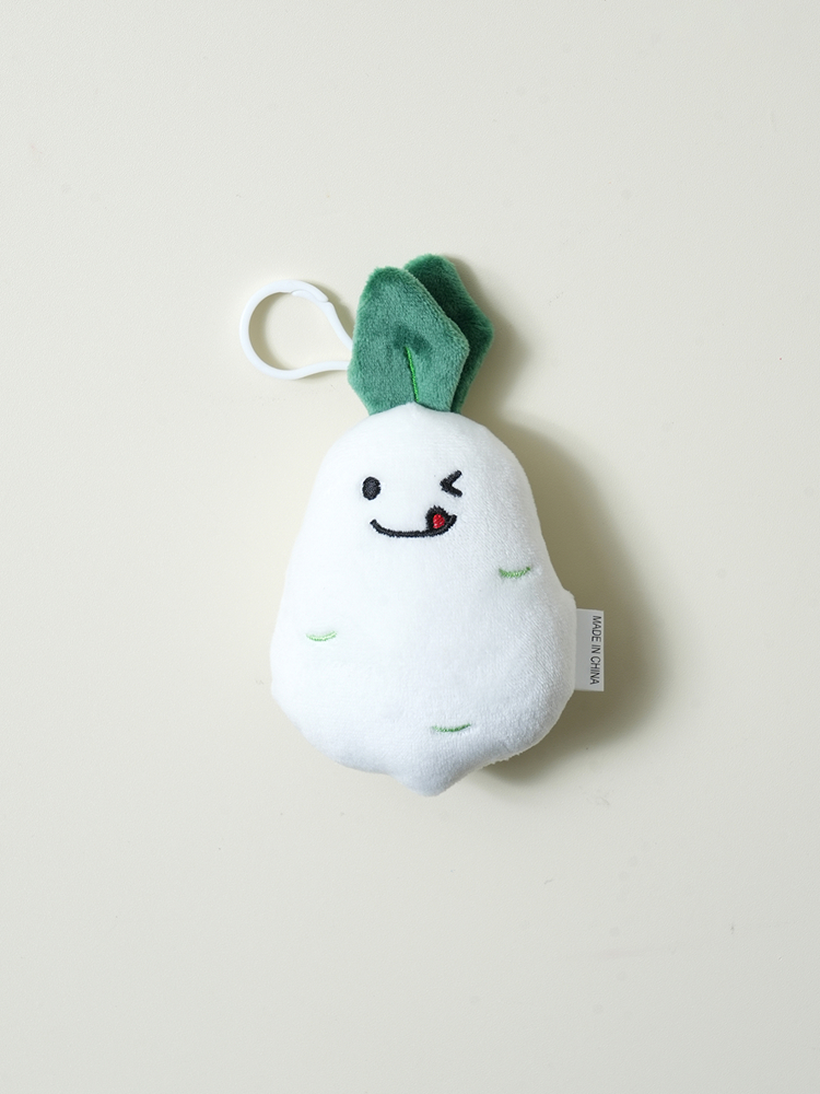 Seasoned Series Radish Hanging Doll