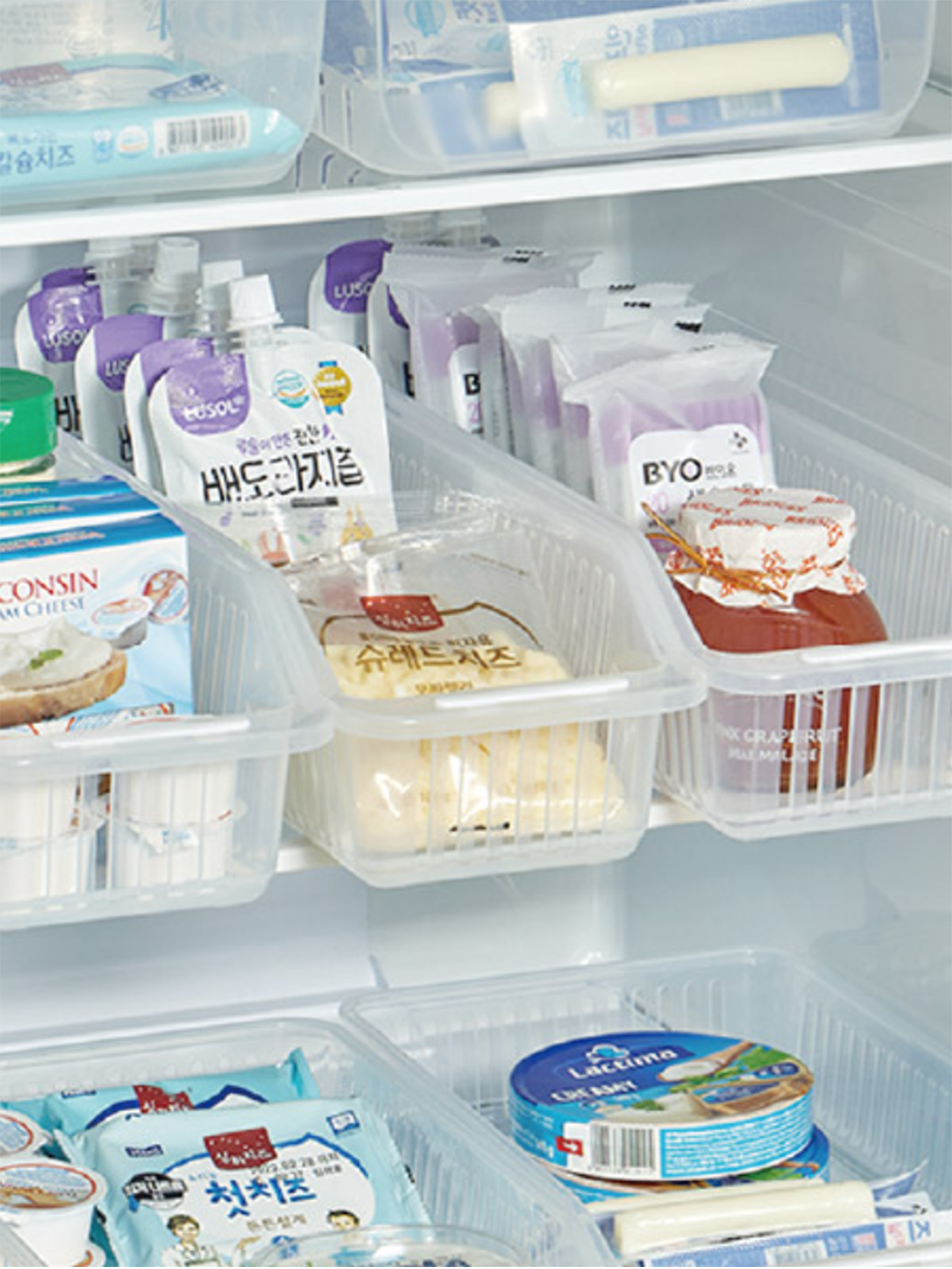 Refrigerator storage basket No. 4