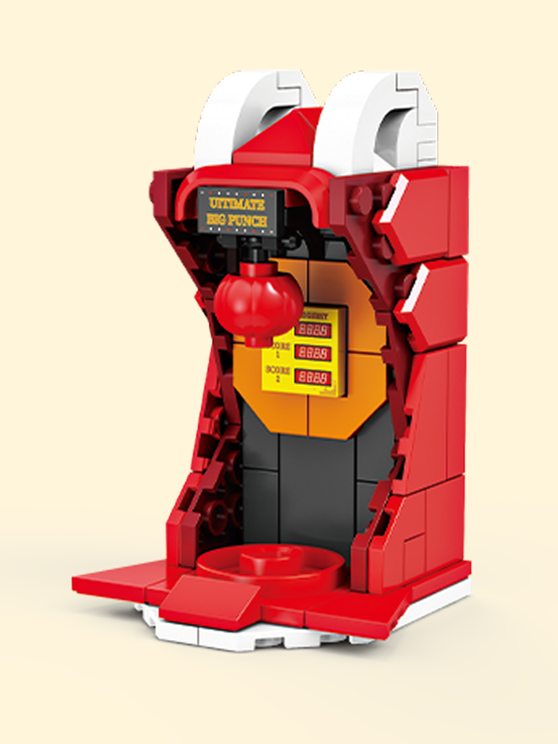assembly block arcade punch machine